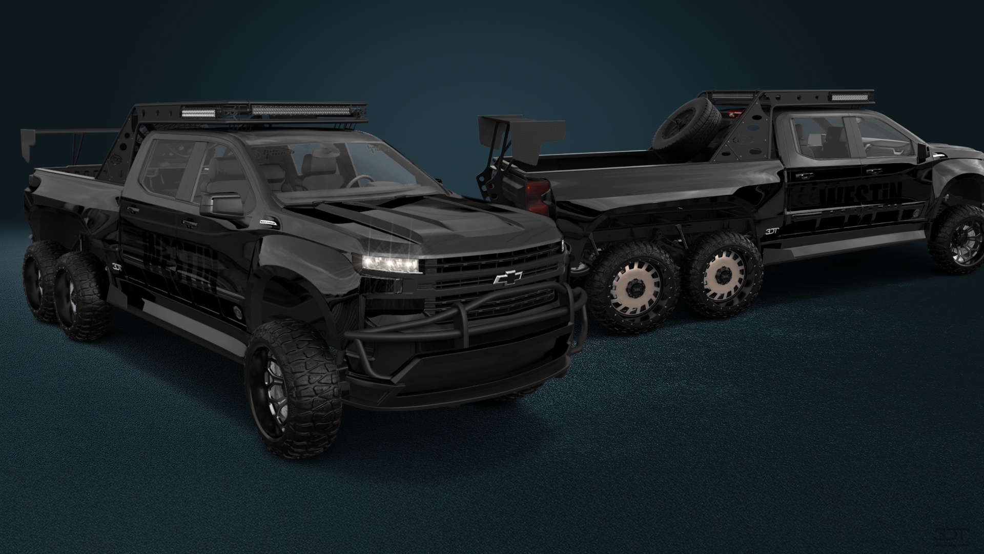 Chevrolet Silverado Hennessey Goliath 6X6 Truck 2020 tuning