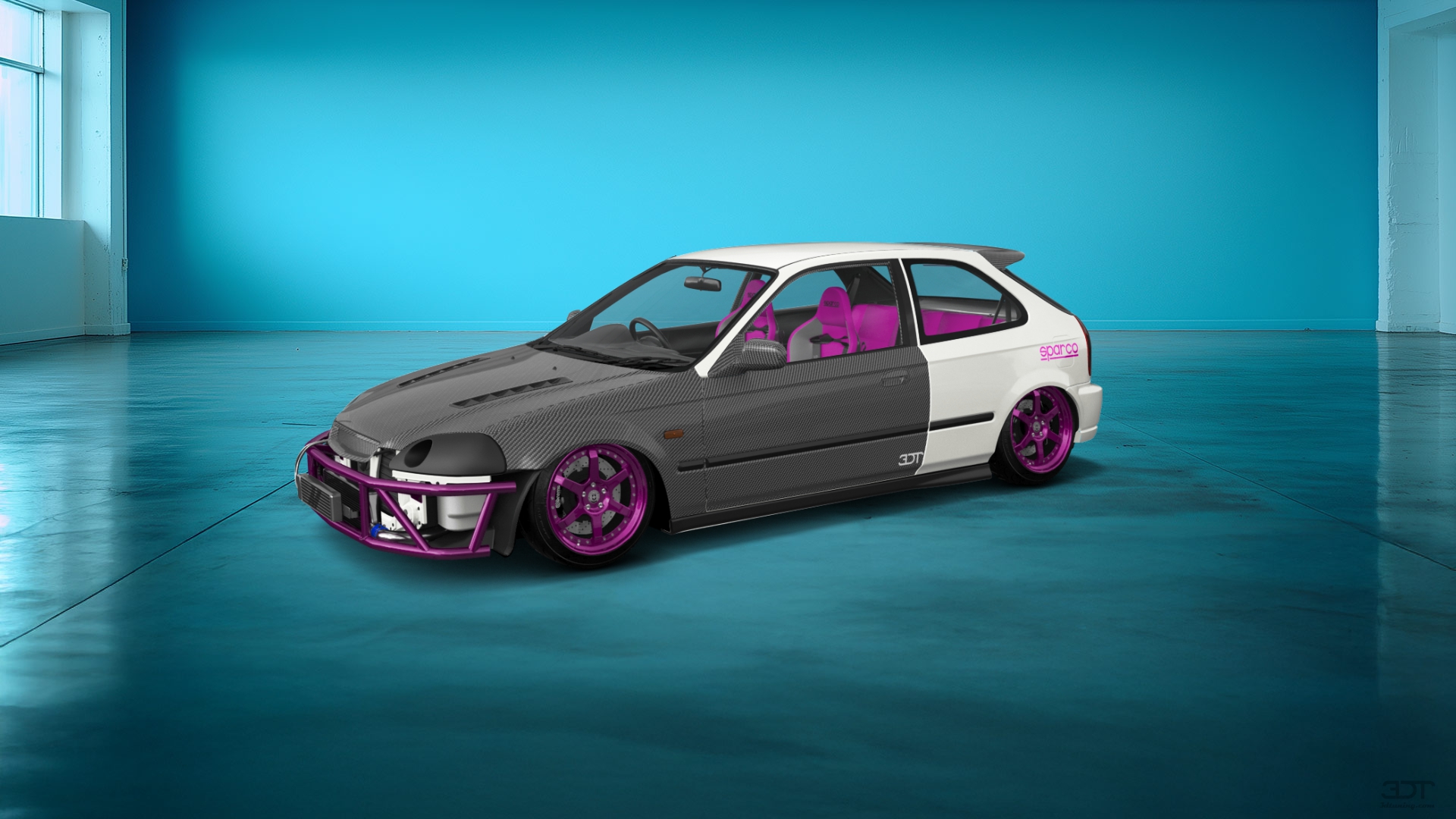 Honda Civic 3 Door Hatchback 1997 tuning