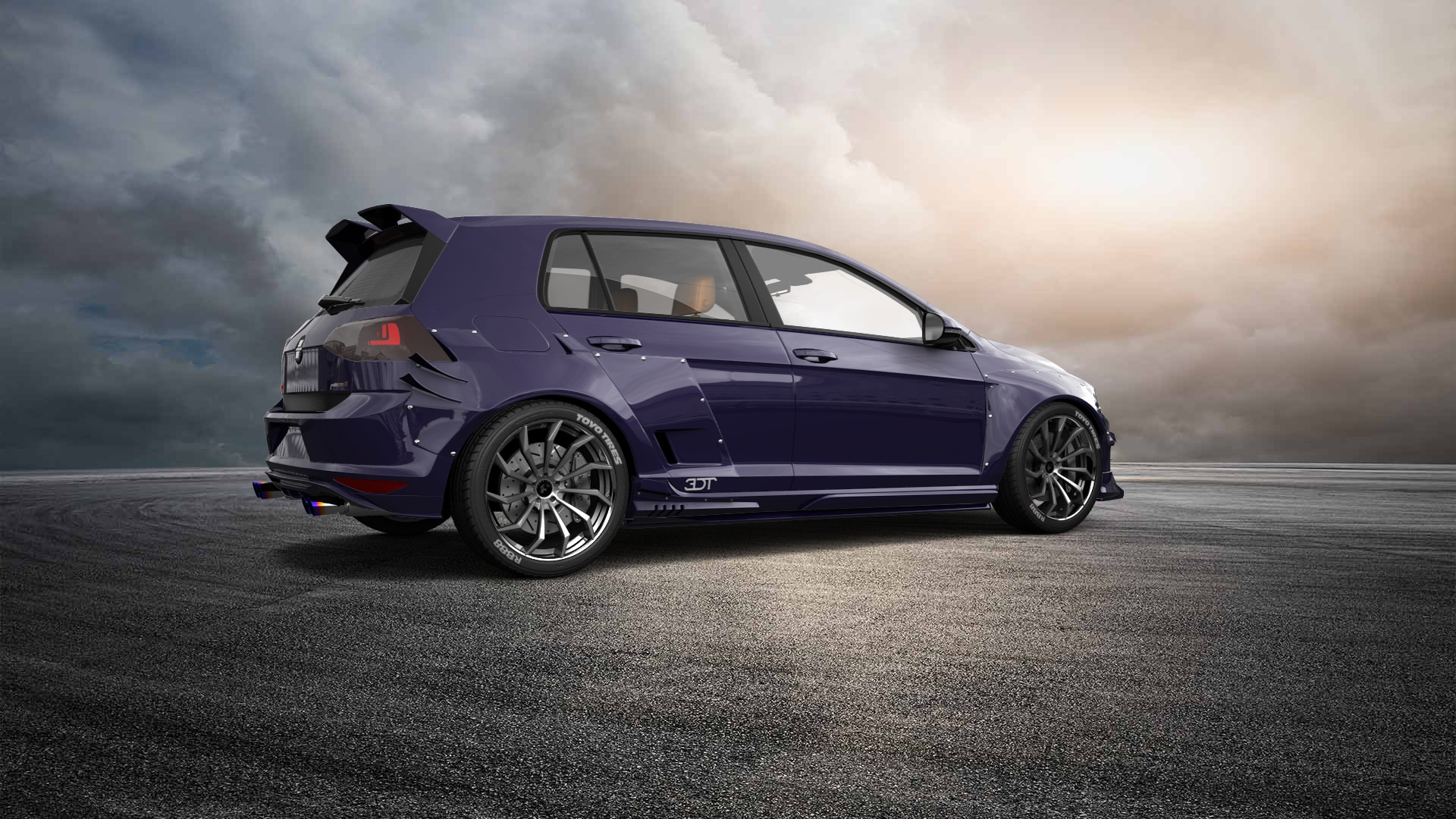 Volkswagen Golf 7 5 Door Hatchback 2013 tuning