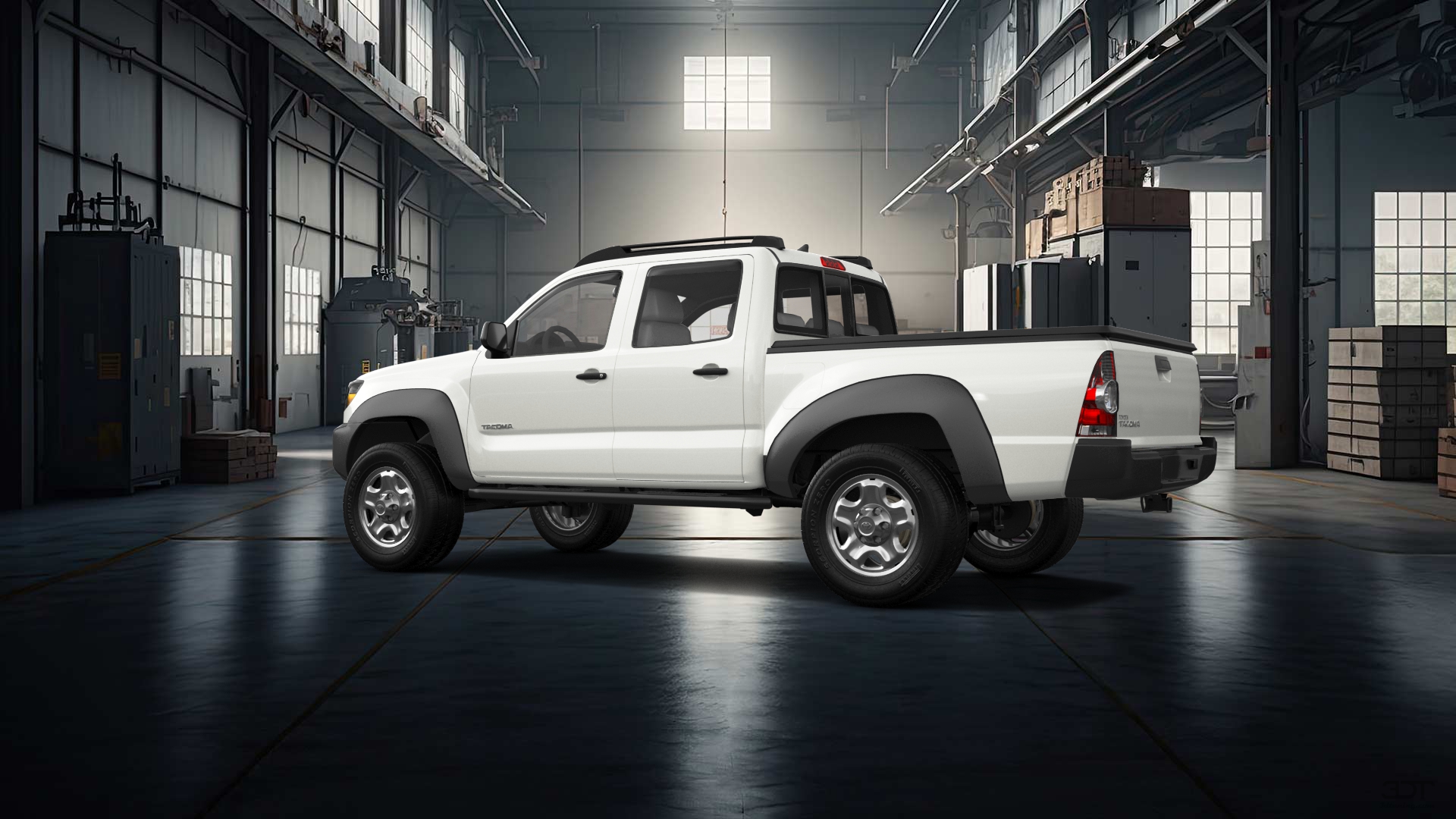 Toyota Tacoma Crew Cab 5.1 ft box 4 Door pickup truck 2012
