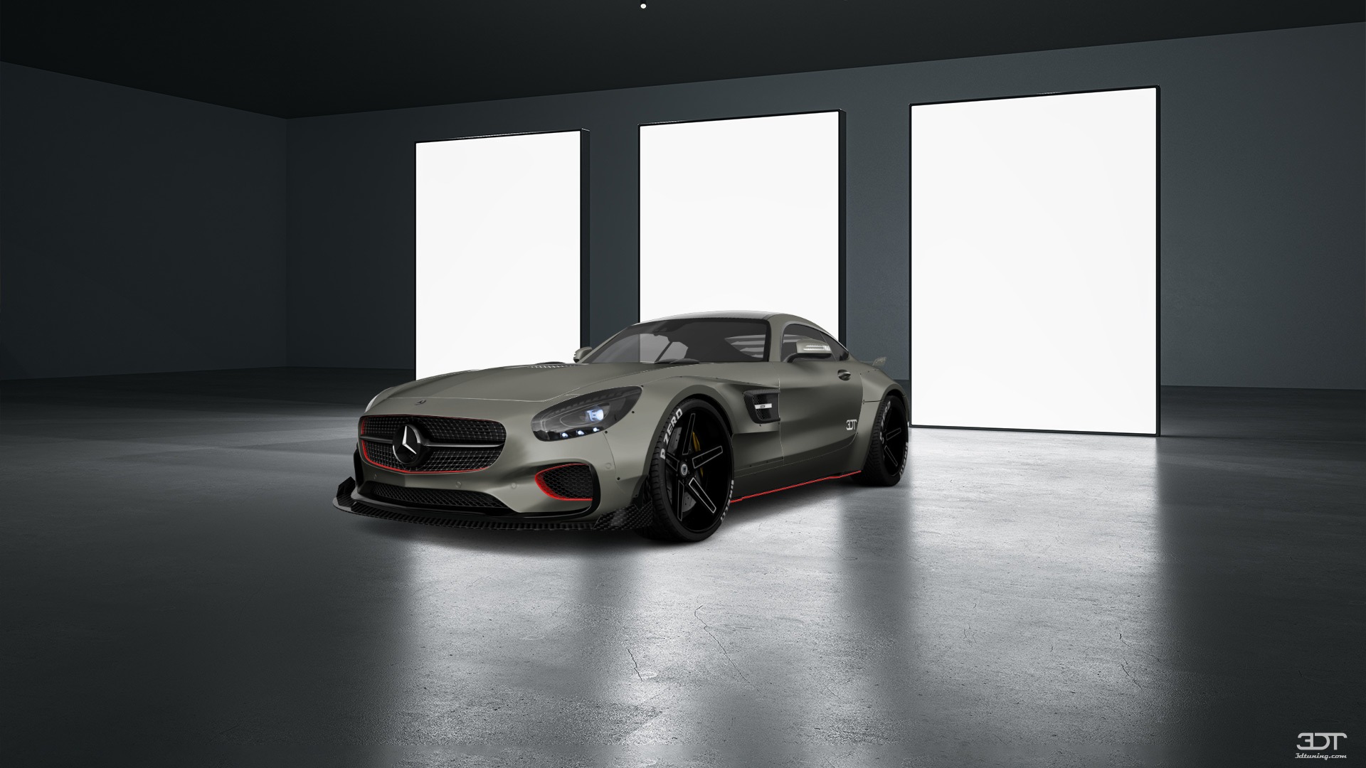Mercedes AMG GT 2 door fastback coupe 2016 tuning