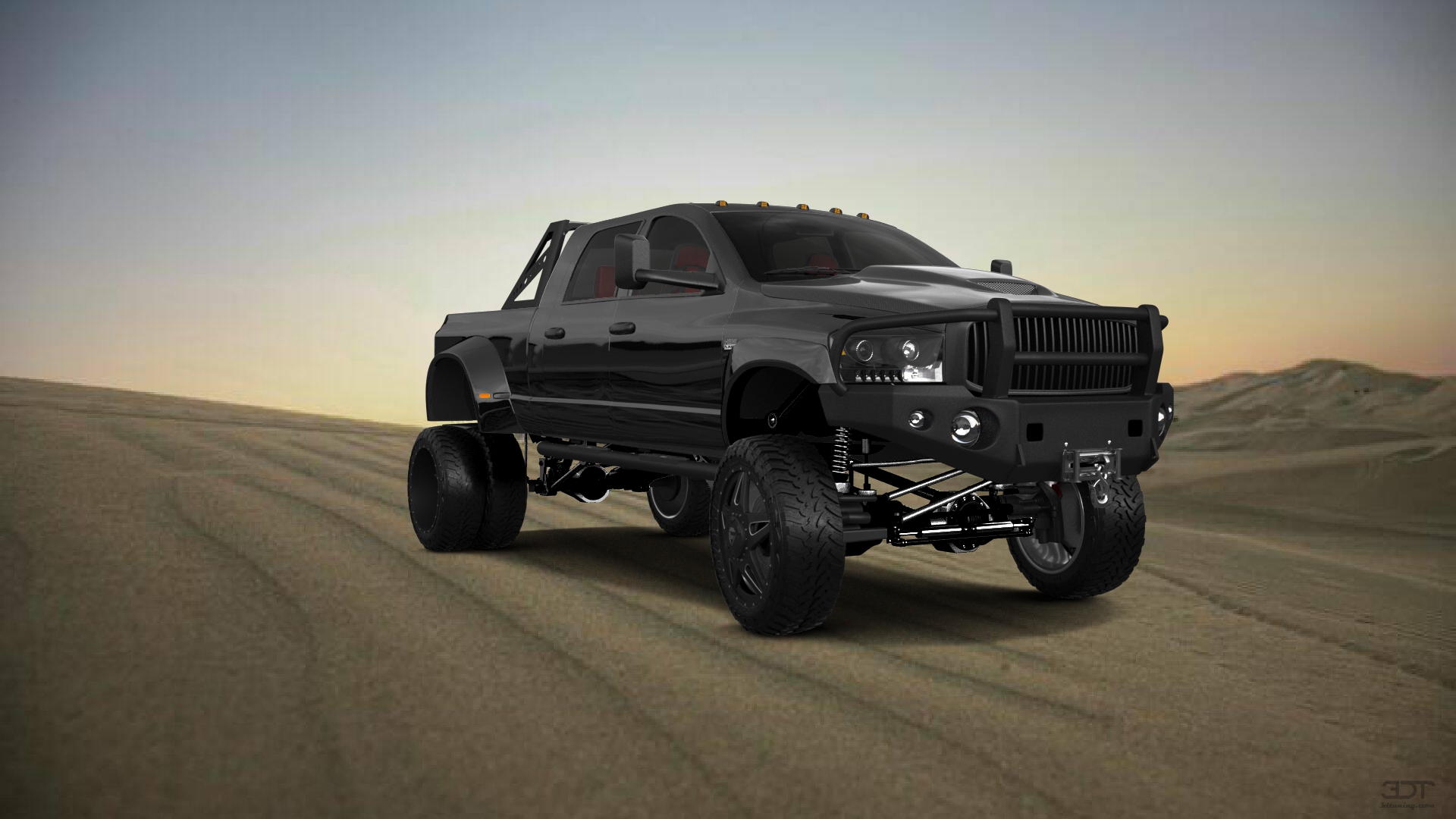 Dodge Ram 3500 Dually 4 Door pickup truck 2007