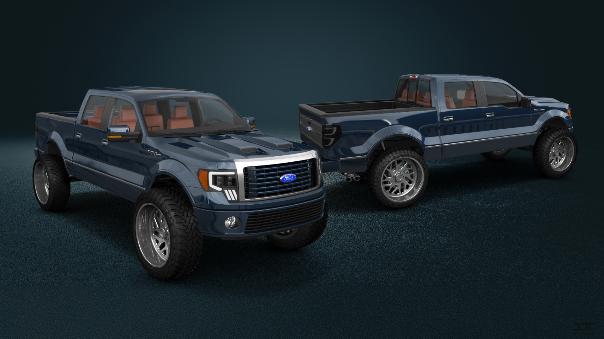 Ford F-150 Crew Cab 4 Door pickup truck 2013
