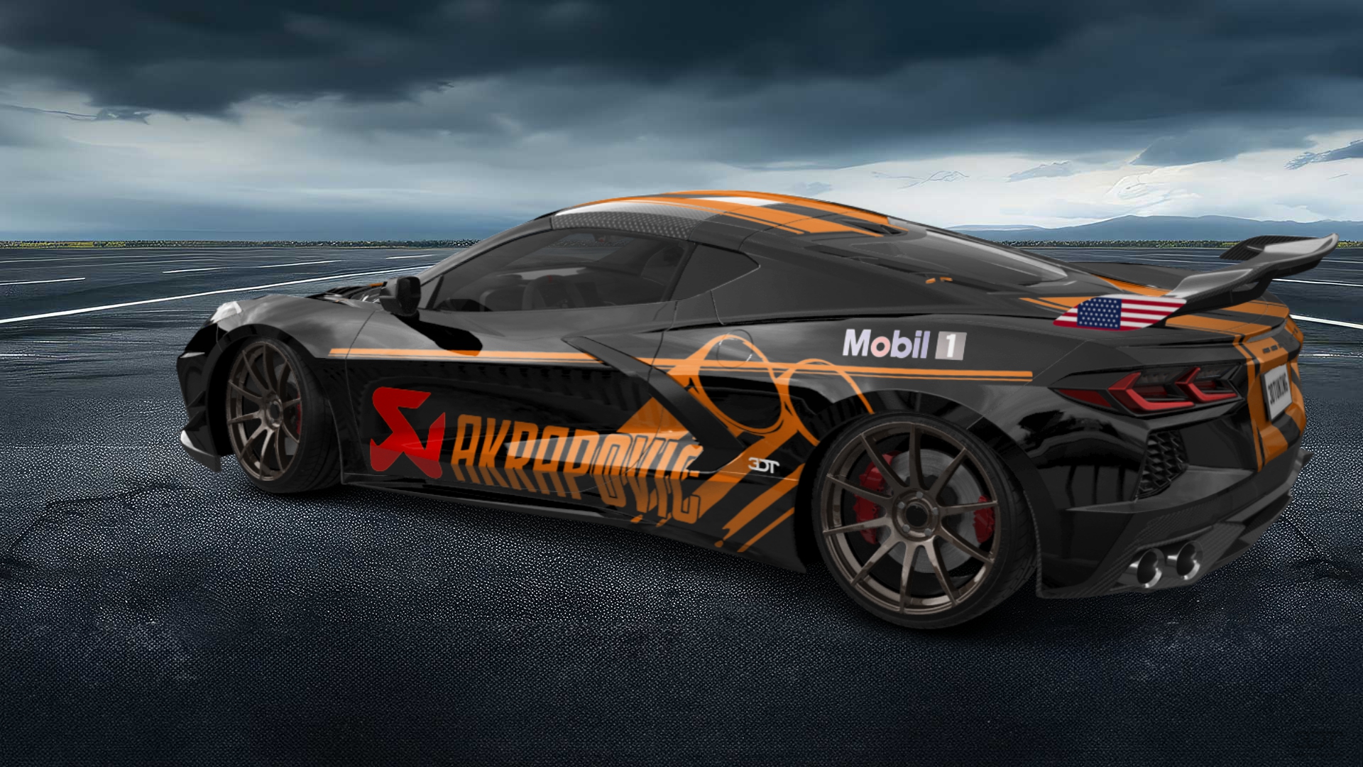 Chevrolet Corvette 2 door targa top 2020 Images