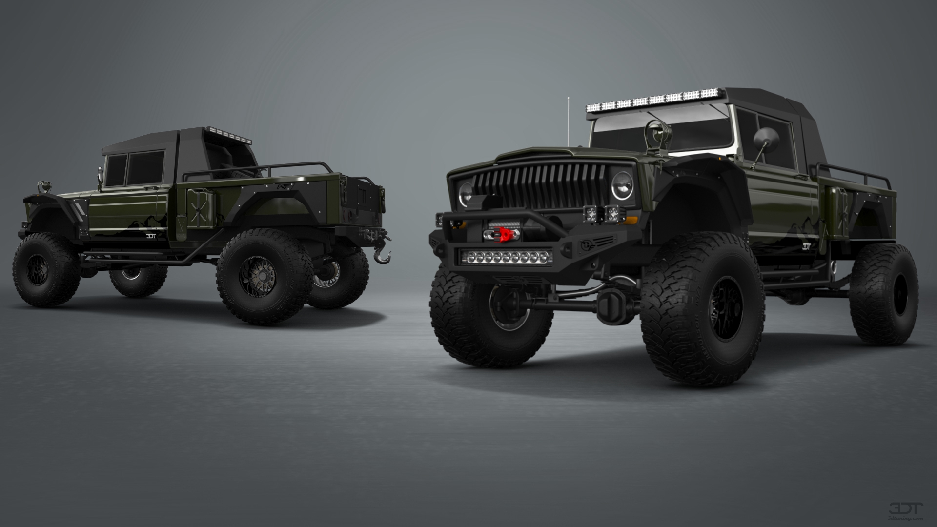 Jeep Kaiser M715 2 Door pickup truck 1968