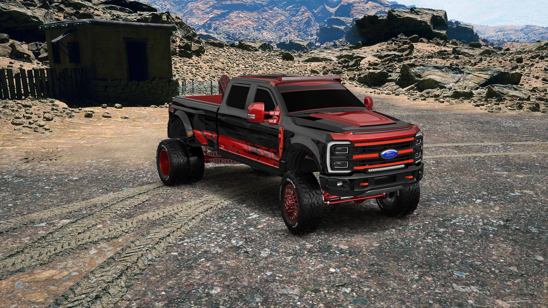 Ford F-350 DRW Crew Cab 4 Door pickup truck 2023 tuning