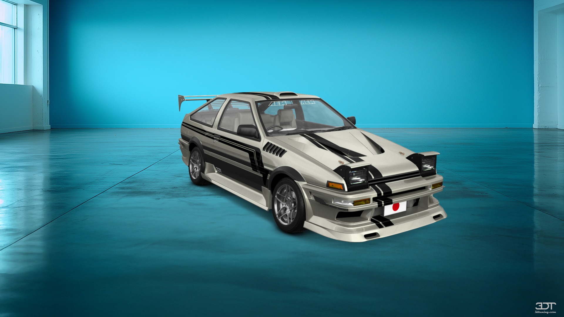 Toyota AE86 3 Door Hatchback 1985 tuning