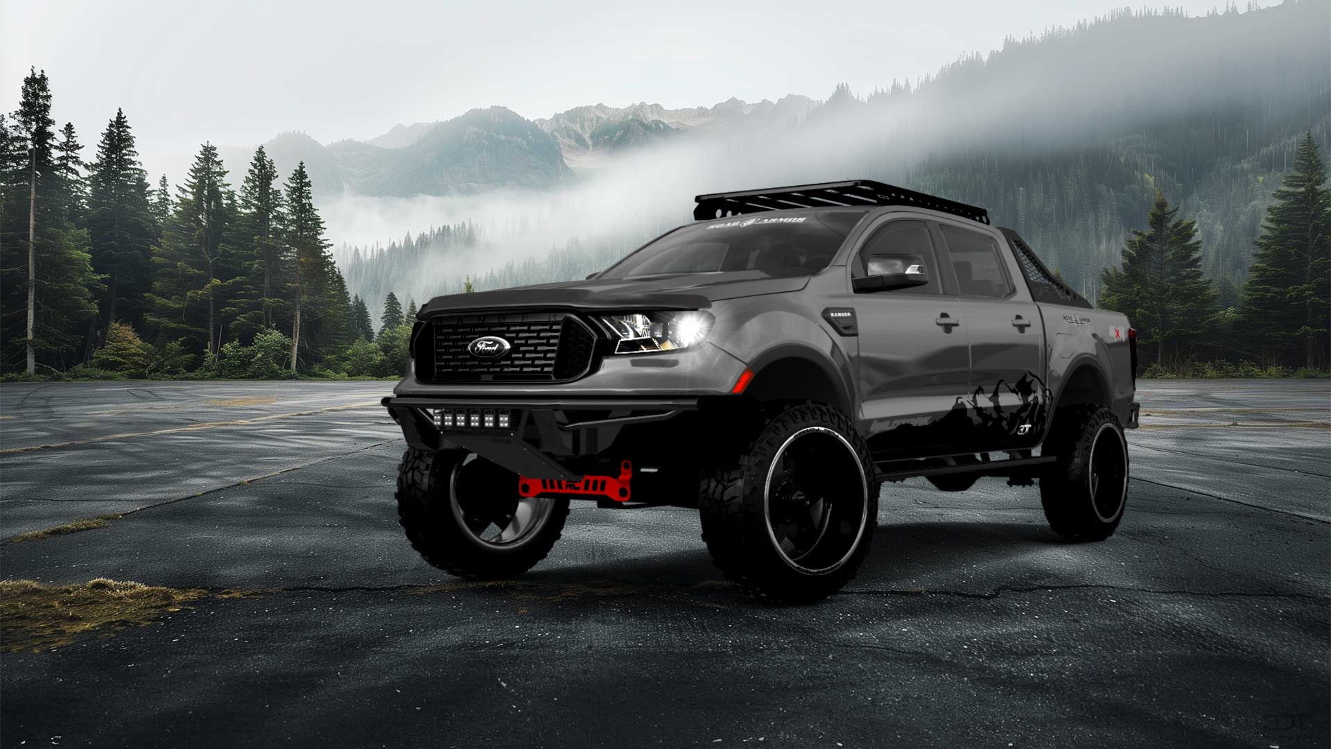 Ford Ranger 4 Door pickup truck 2019