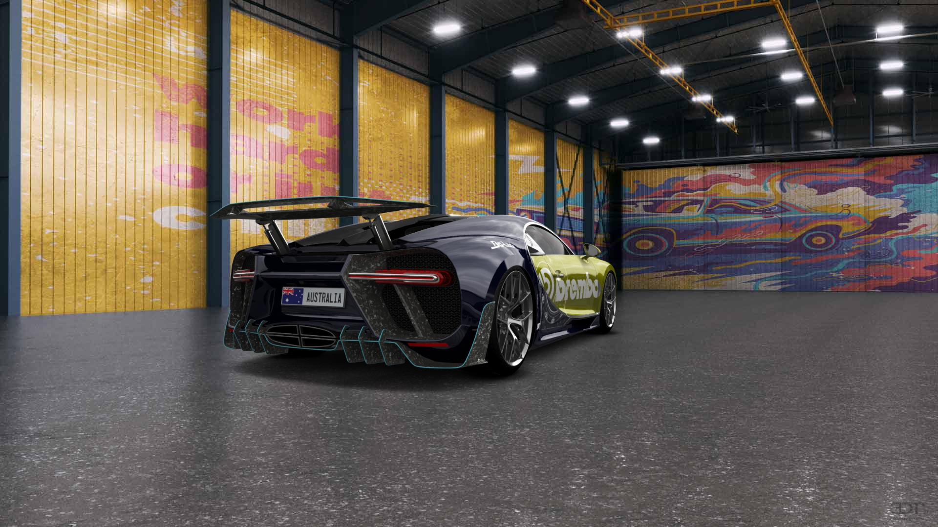 Bugatti Chiron 2 Door Coupe 2016 tuning