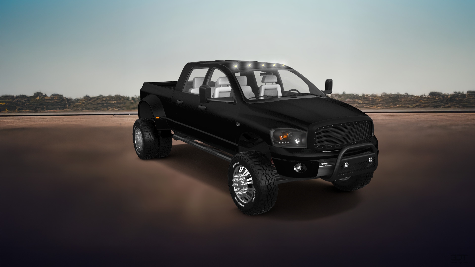 Dodge Ram 3500 Dually 4 Door pickup truck 2007 tuning