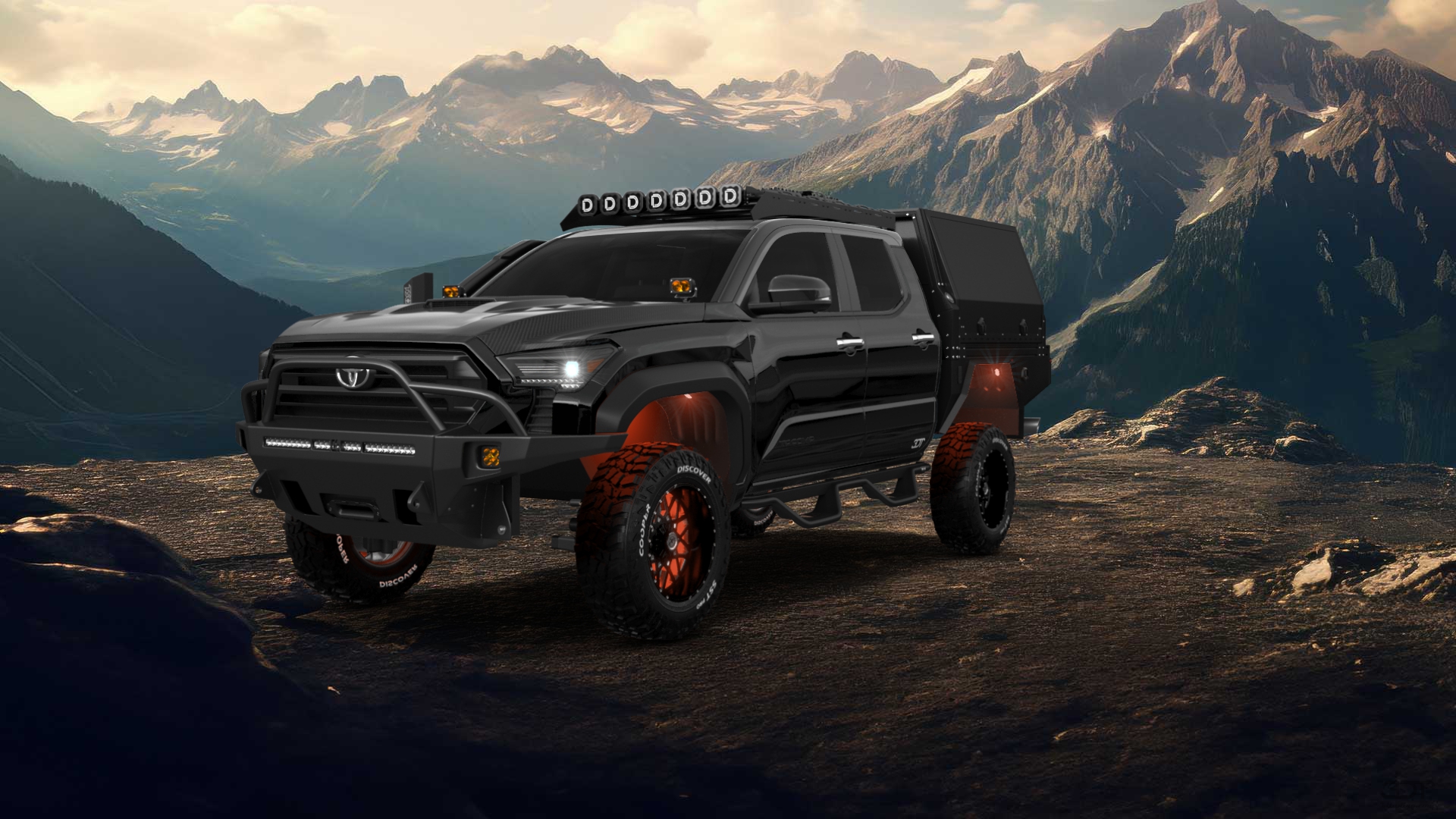 Toyota Tacoma Crew Cab 4 Door pickup truck 2024 tuning