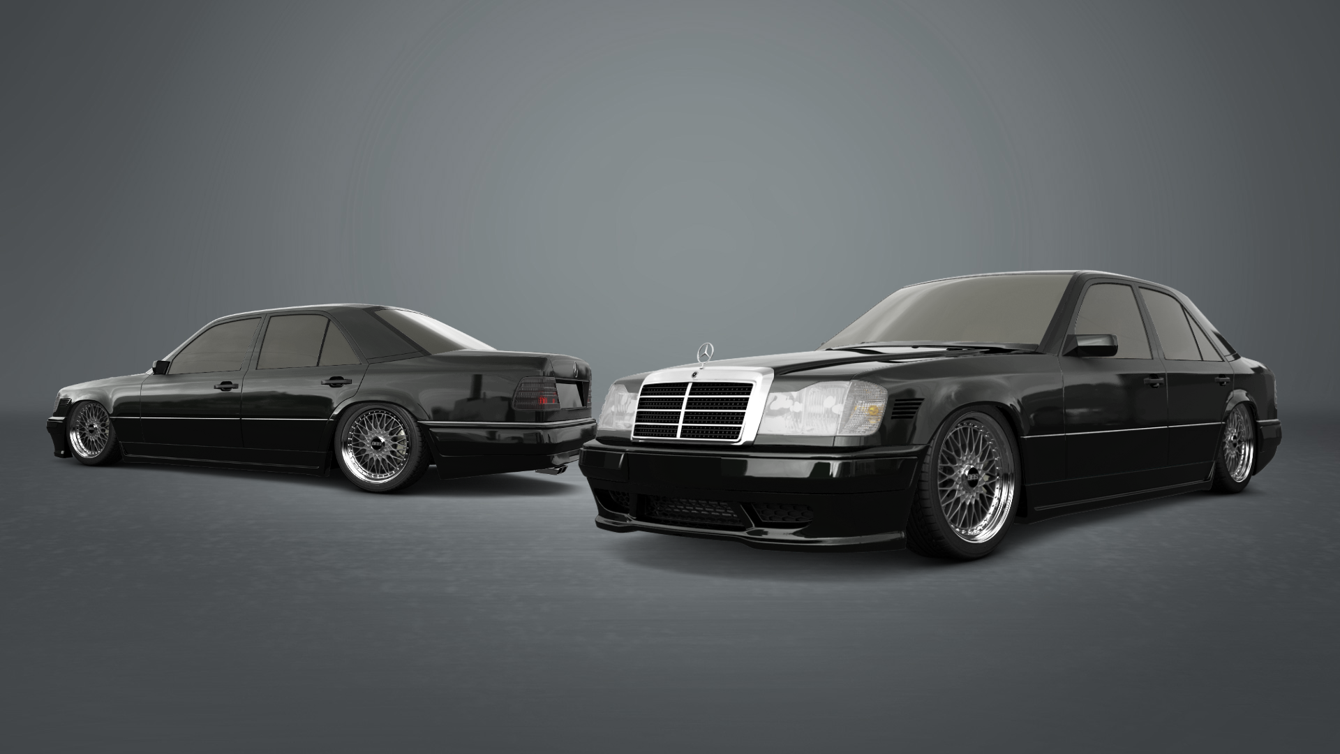 Mercedes E-Class Sedan 1984 tuning