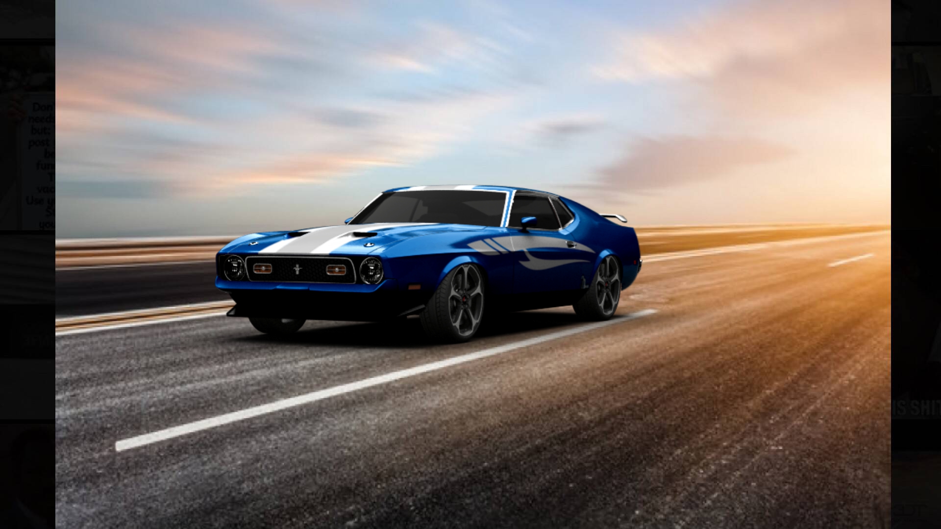 Mustang Mach 1 Coupe 1971 tuning