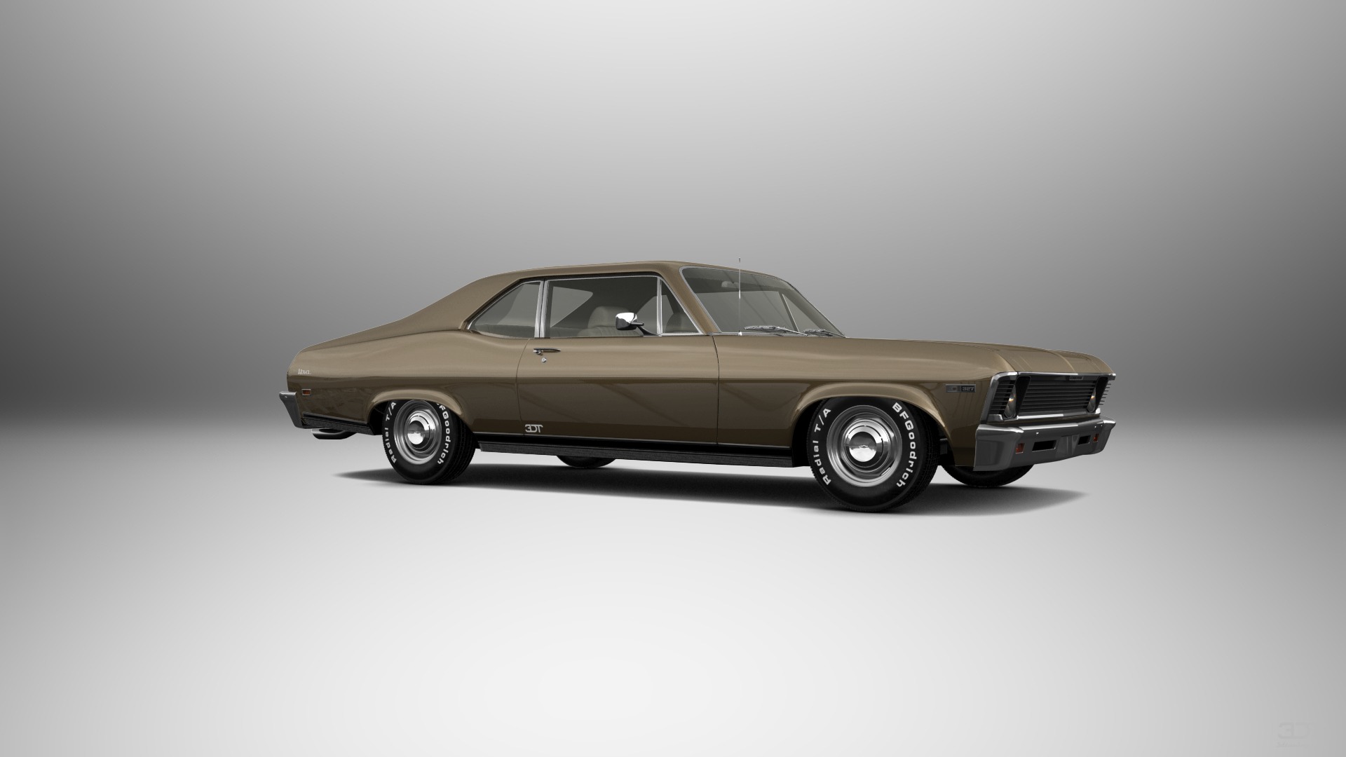 Chevrolet Chevy II Nova 2 Door Coupe 1968