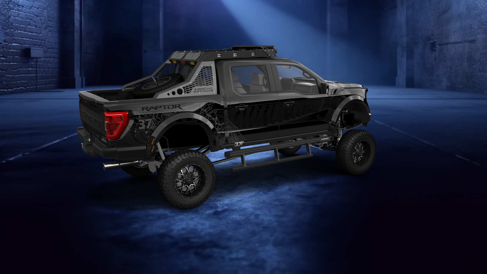 Ford F-150 Raptor 4 Door pickup truck 2021