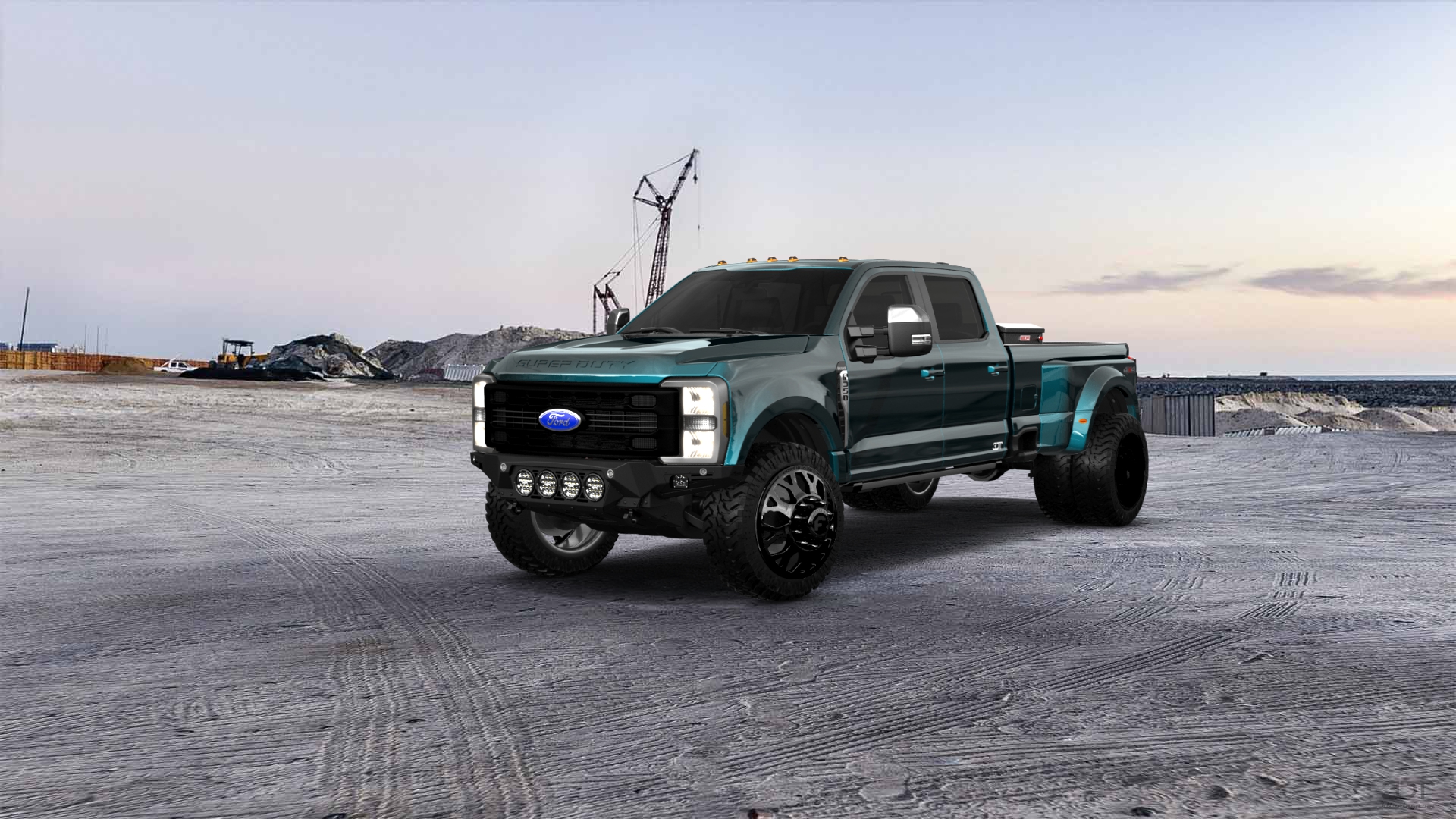 Ford F-350 DRW Crew Cab 4 Door pickup truck 2023 tuning