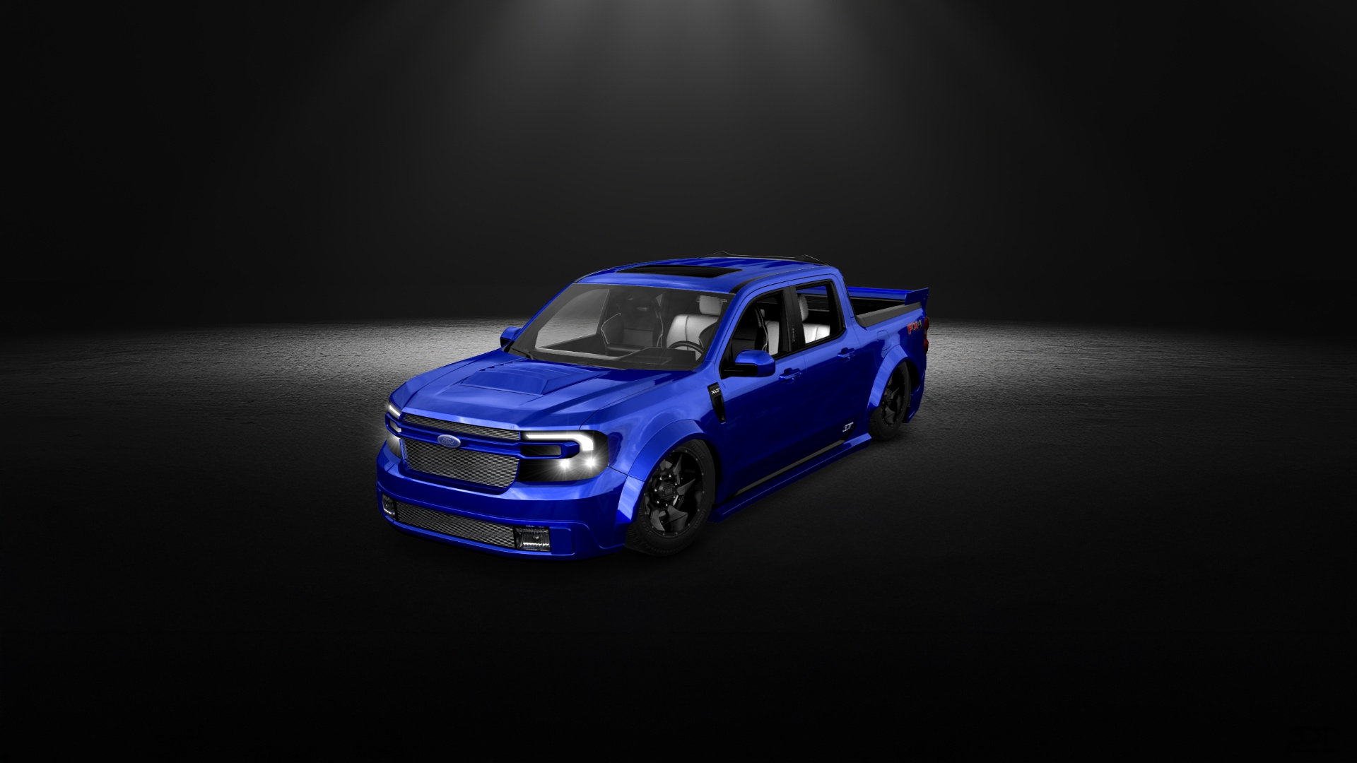 Ford Maverick 4 Door pickup truck 2022 tuning