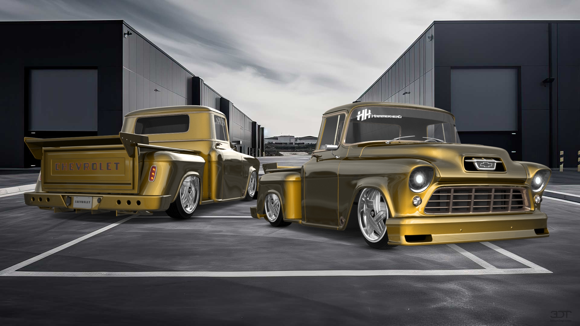 Chevrolet 3100 2 Door pickup truck 1955