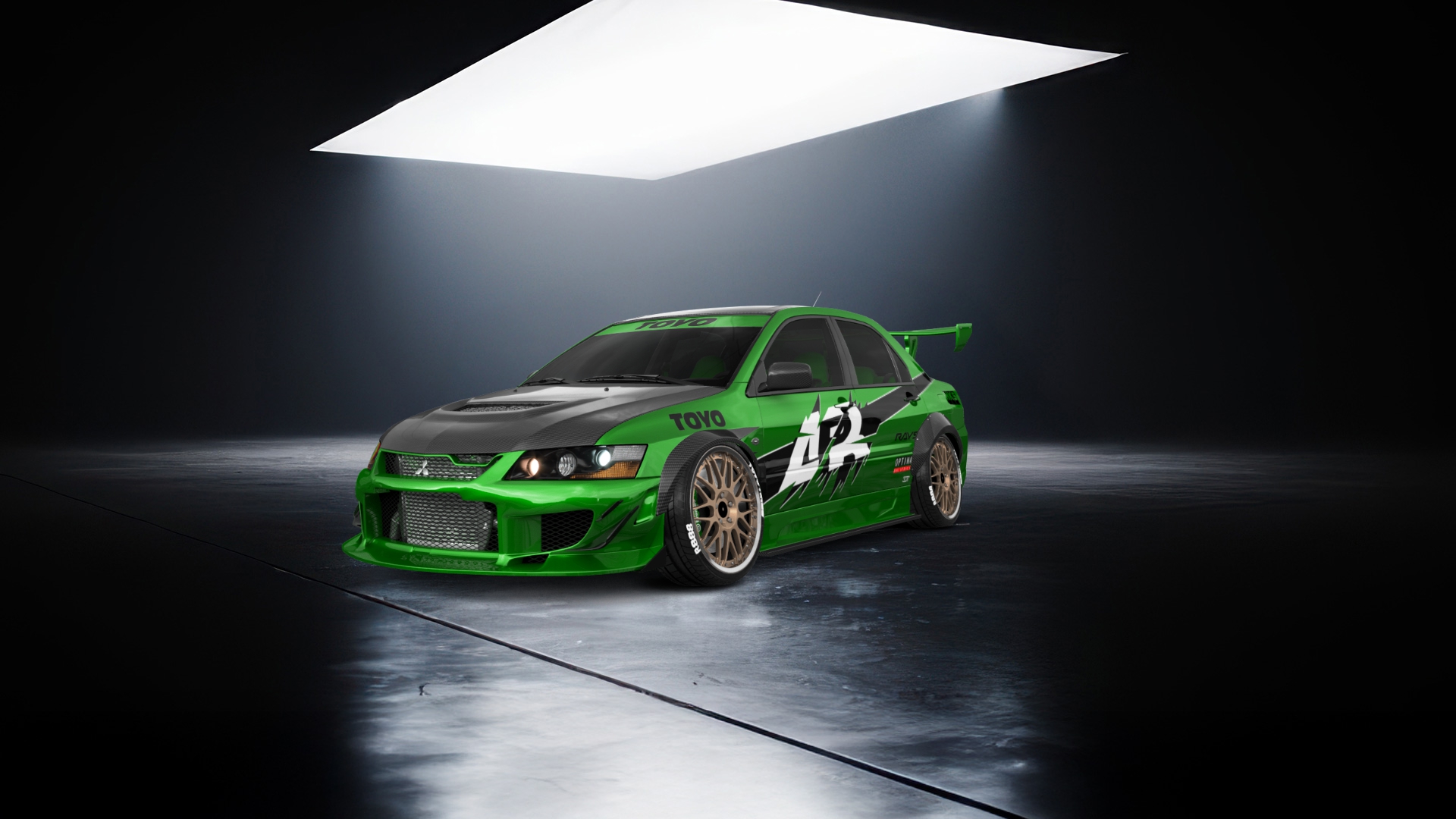 Mitsubishi Lancer Evo IX 4 Door Saloon 2005 tuning
