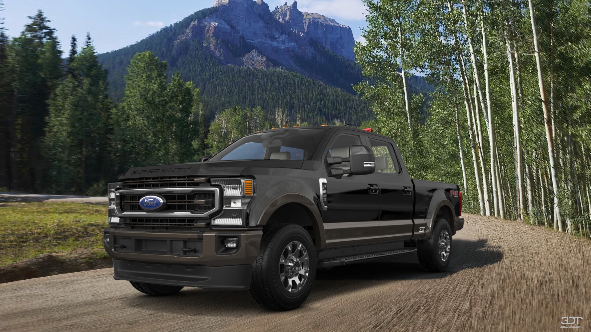 Ford F-250 4 Door pickup truck 2021 tuning