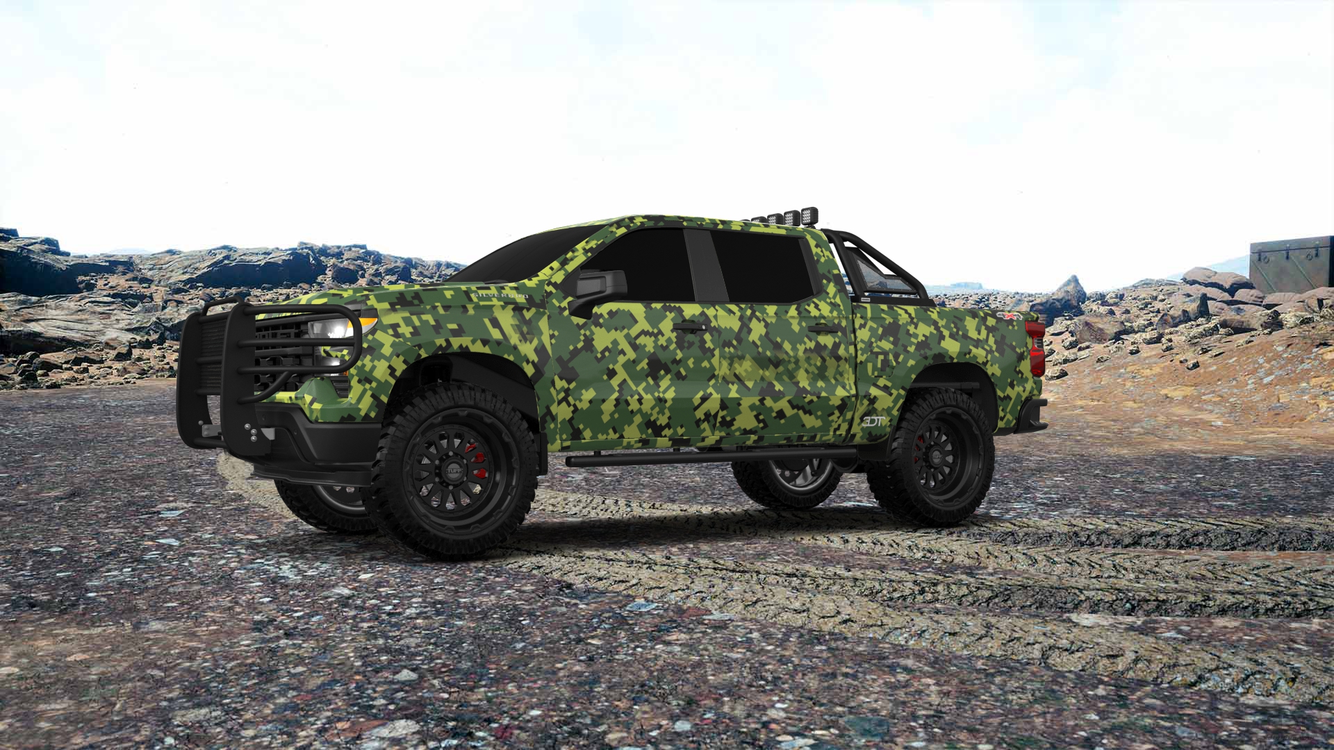 Chevrolet Silverado 1500 Crew Cab 5.8 ft box 4 Door pickup truck 2023 Изображения