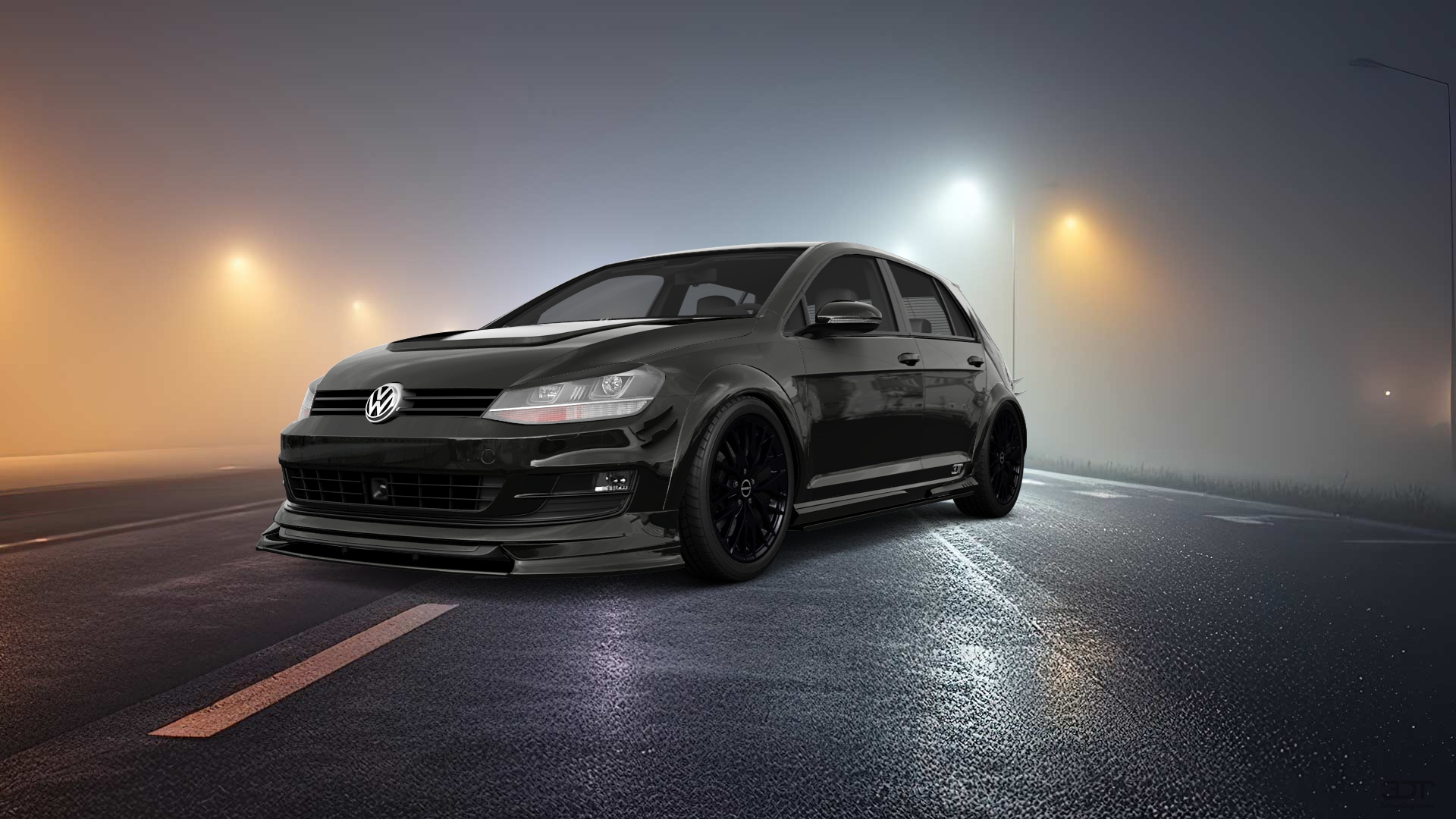 Volkswagen Golf 7 5 Door Hatchback 2013 tuning