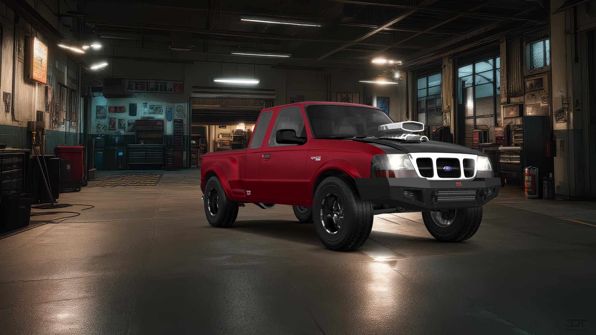 Ford Ranger Flareside 2 Door pickup truck 1998 tuning