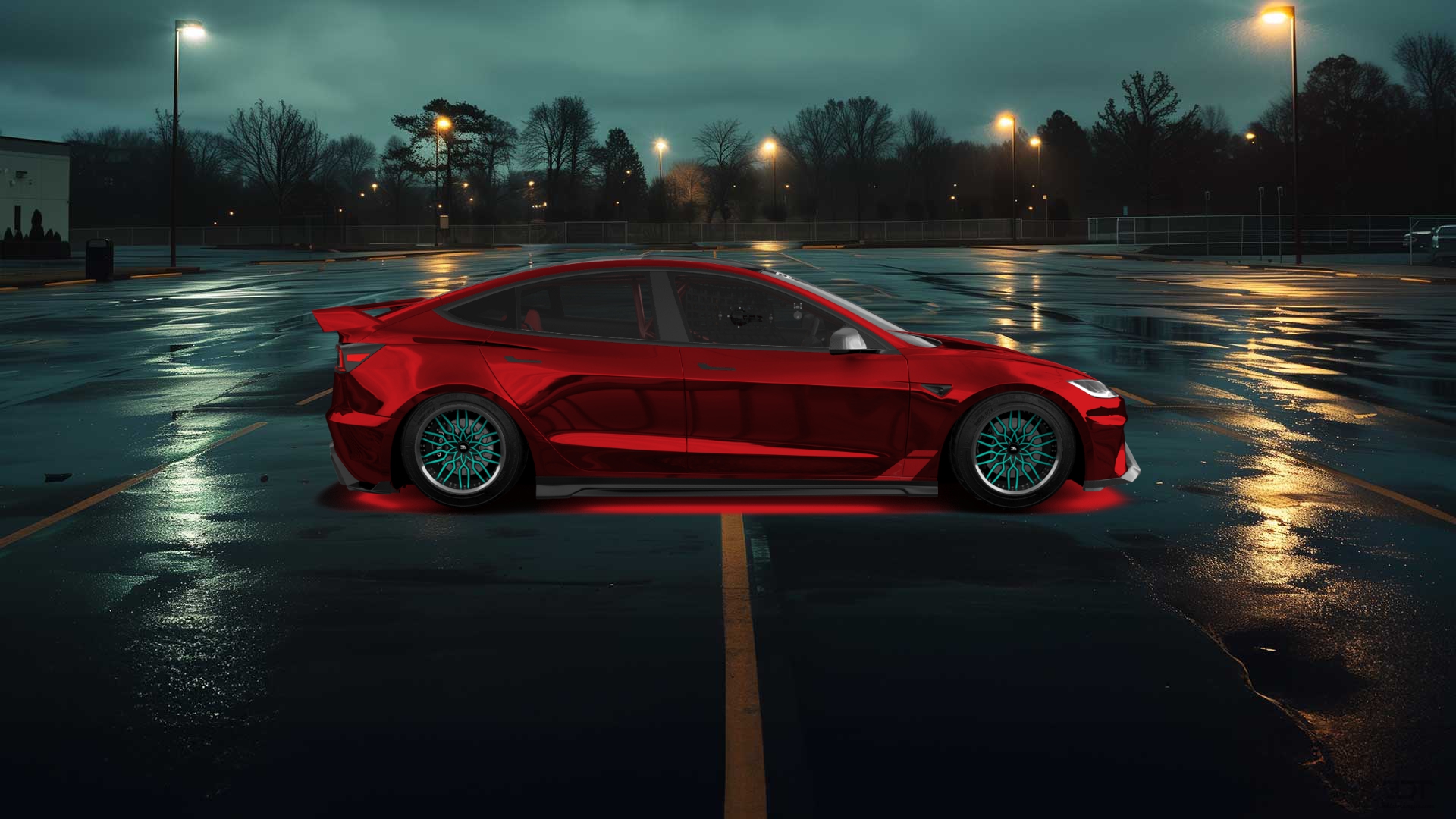 Tesla Model 3 4 Door Saloon 2023 tuning