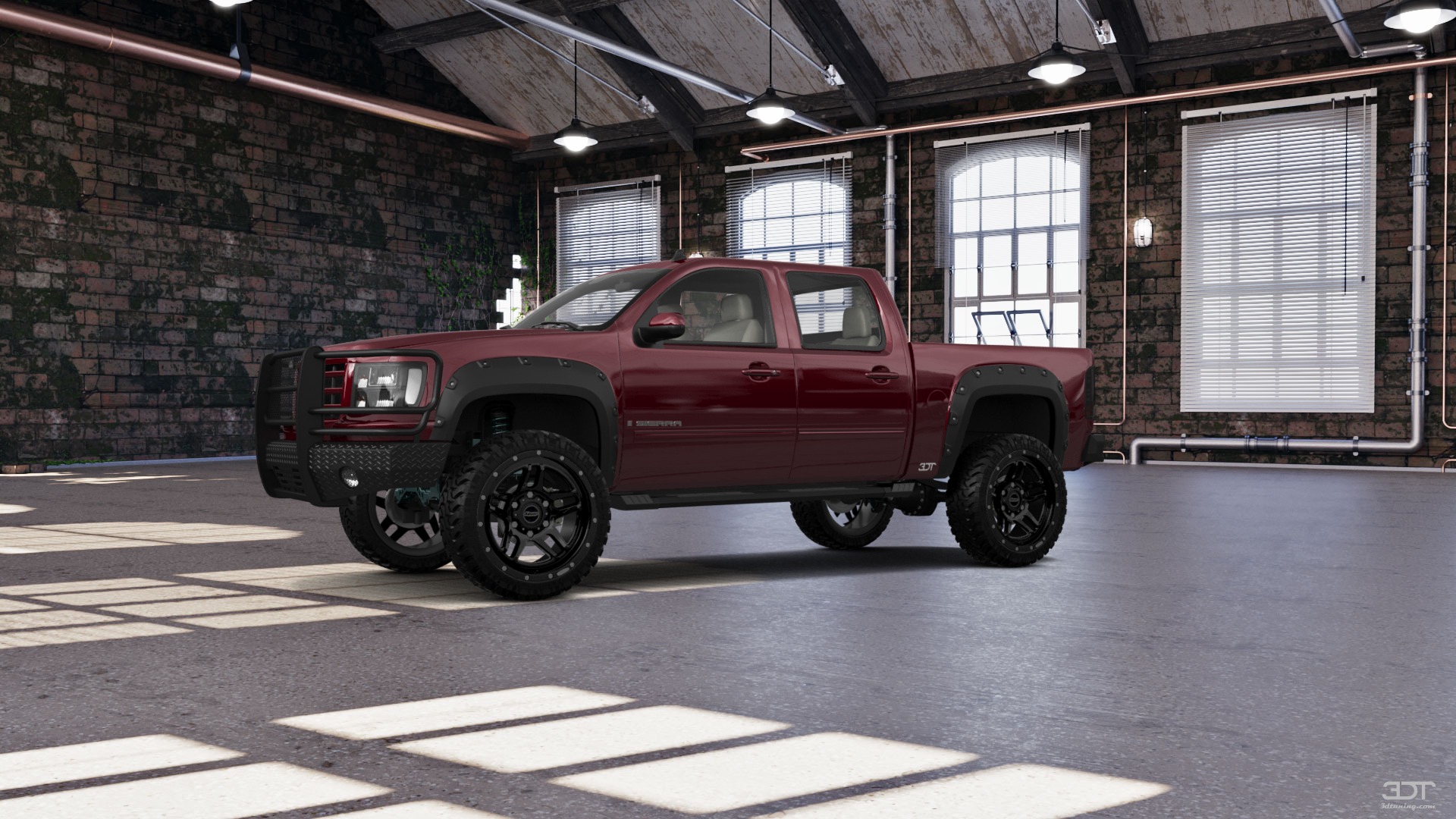 GMC Sierra 1500 Crew Cab 5.8 ft box 4 Door pickup truck 2007