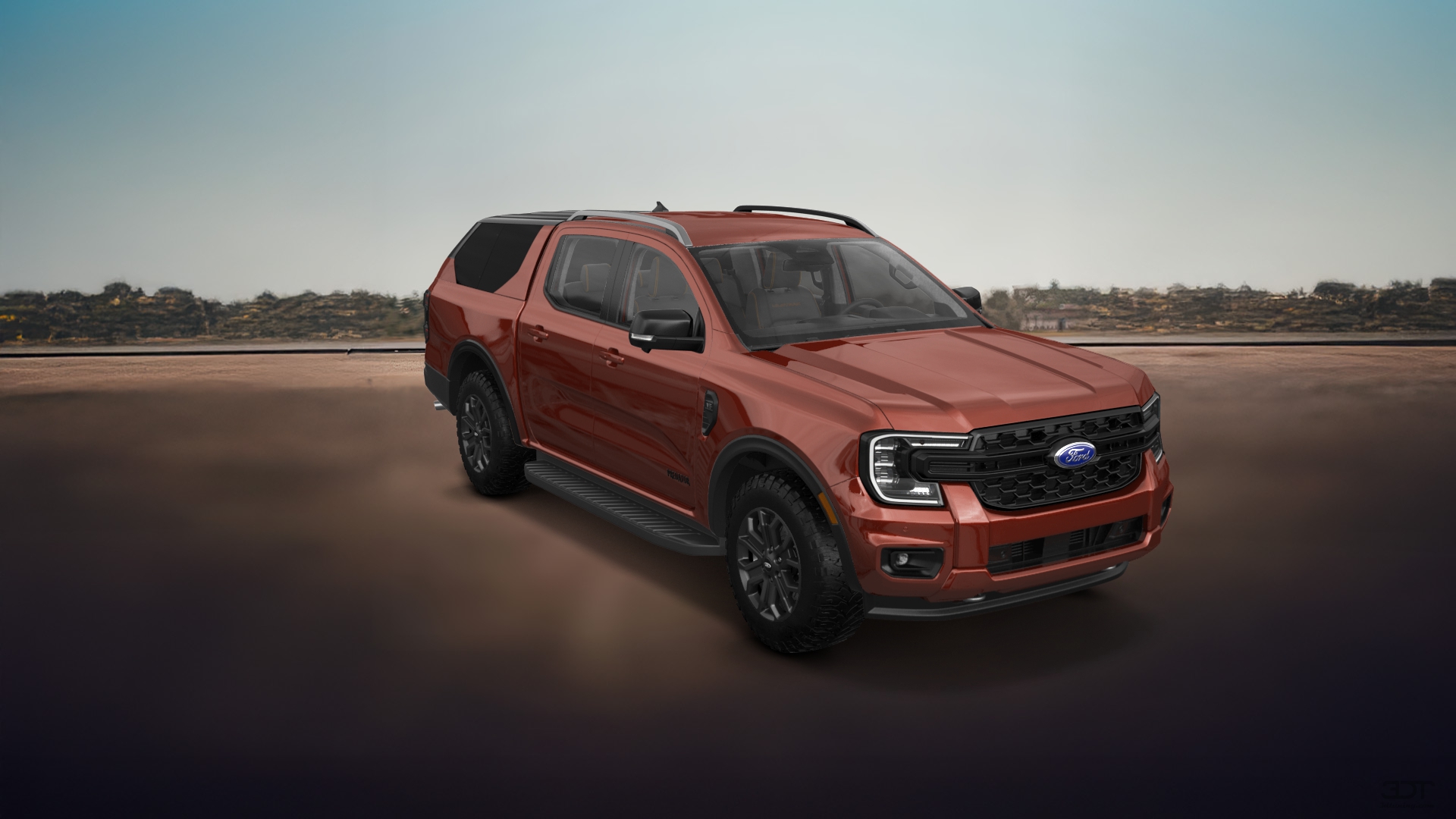Ford Ranger 4 Door pickup truck 2022 tuning