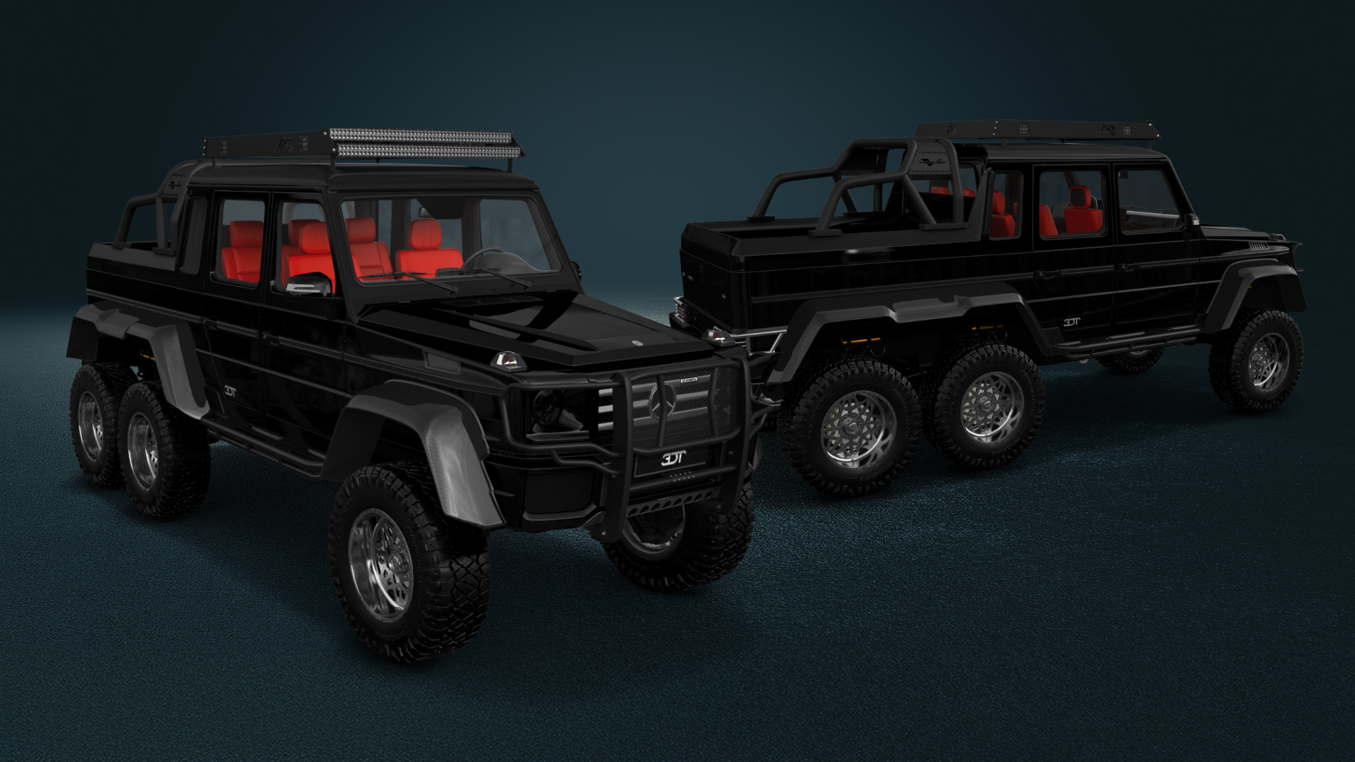 Mercedes G 63 AMG 6x6 4 Door pickup truck 2013 tuning