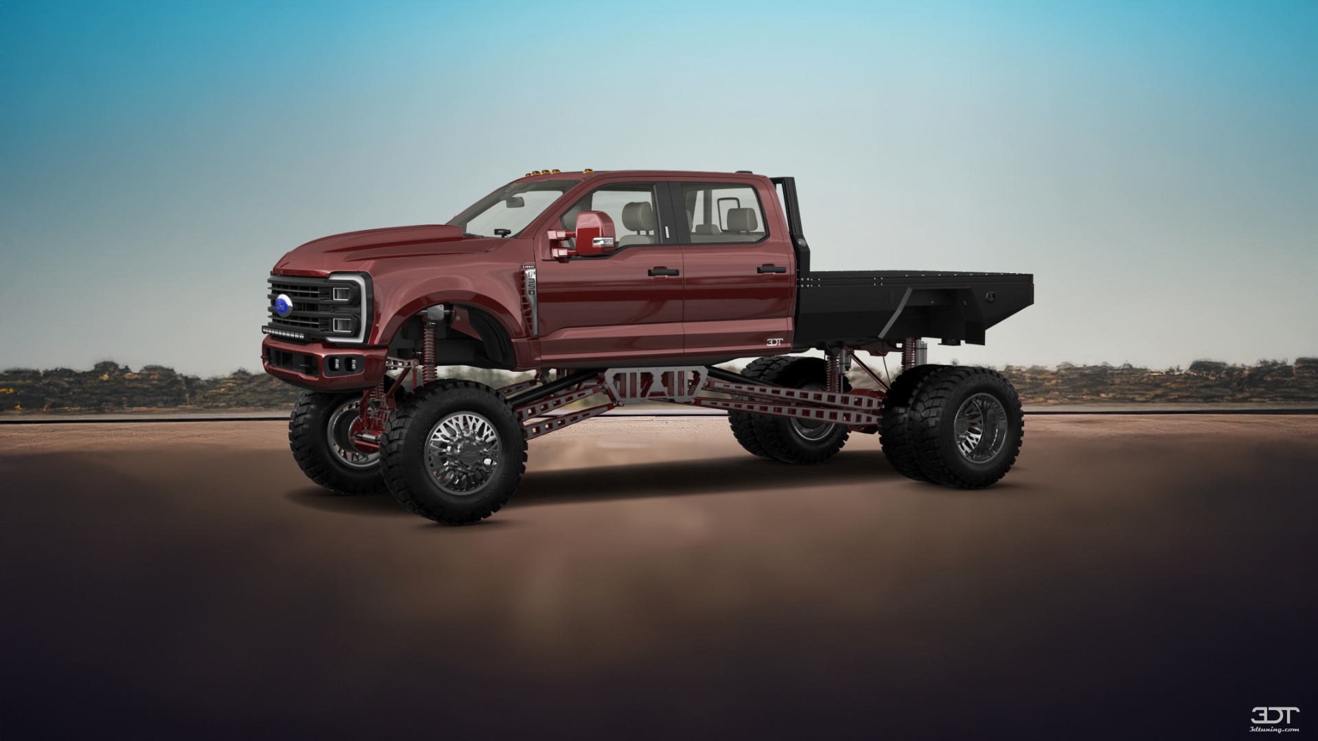Ford F-350 DRW Crew Cab 4 Door pickup truck 2023 tuning