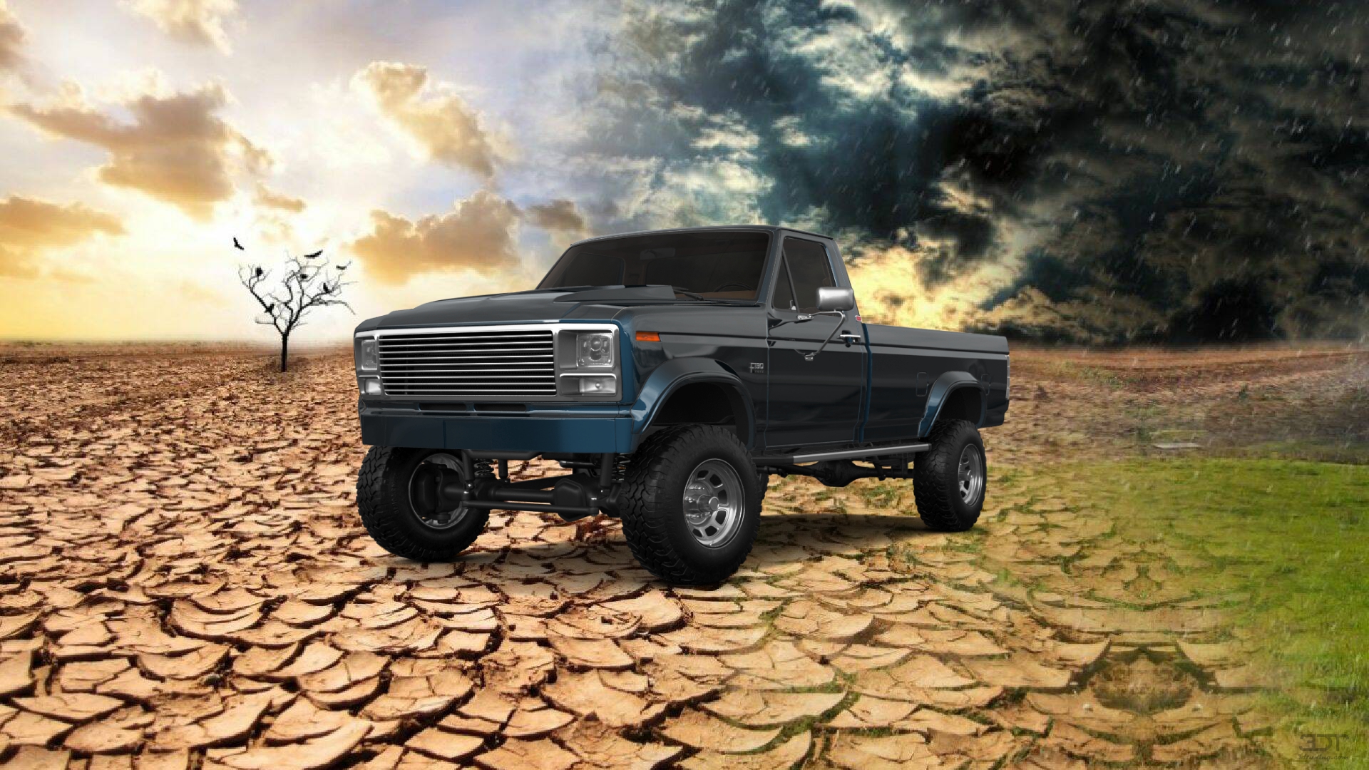 Ford F-150 2 Door pickup truck 1986