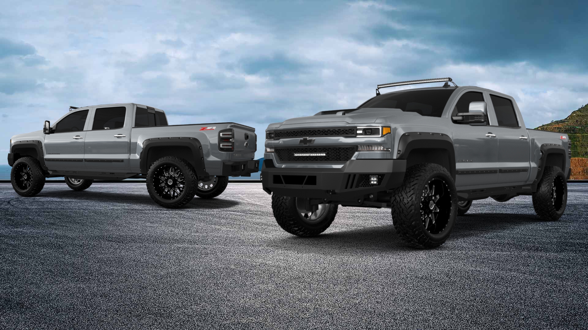 Chevrolet Silverado 1500 4 Door pickup truck 2016