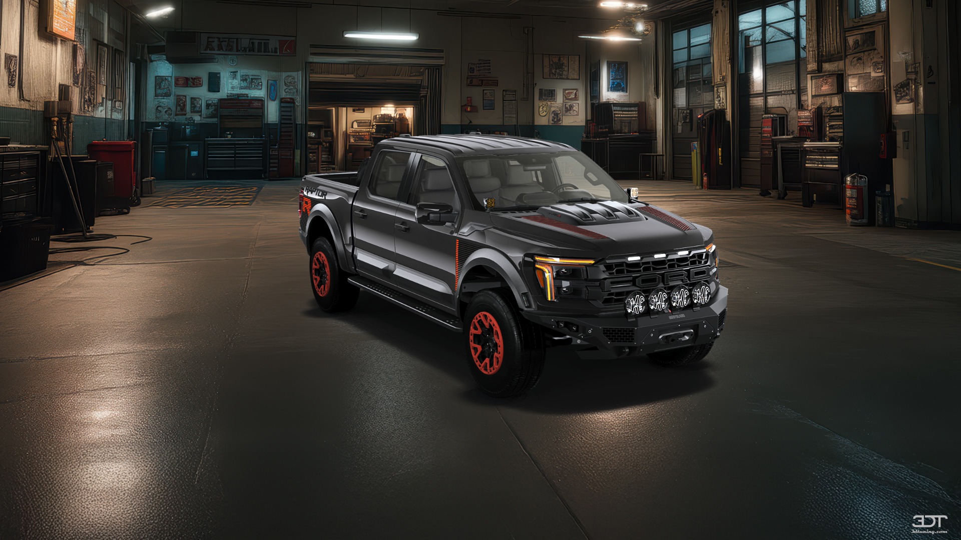 Ford F-150 Raptor 4 Door pickup truck 2024 tuning