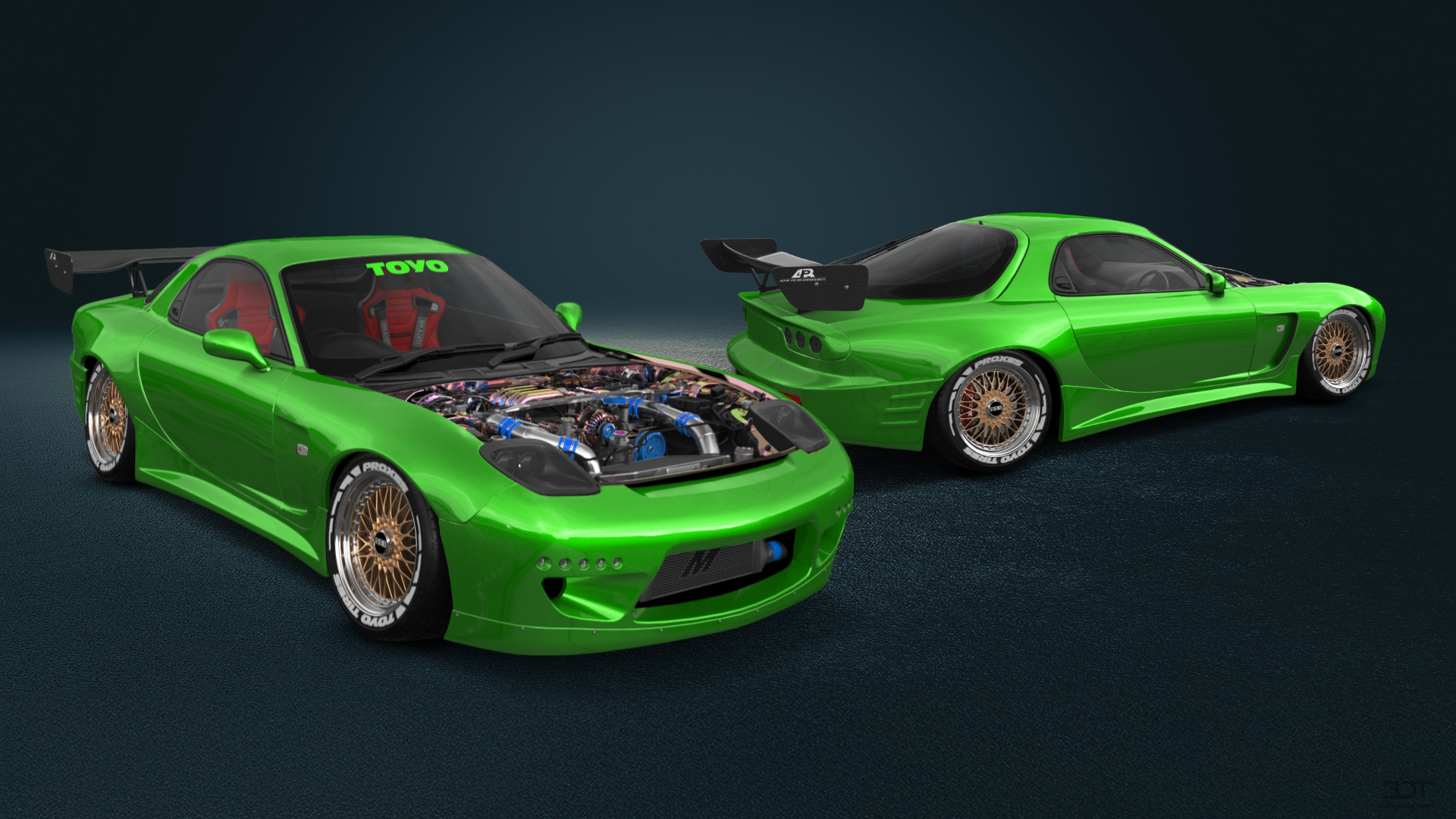 Mazda RX-7 2 Door Coupe 1997 tuning