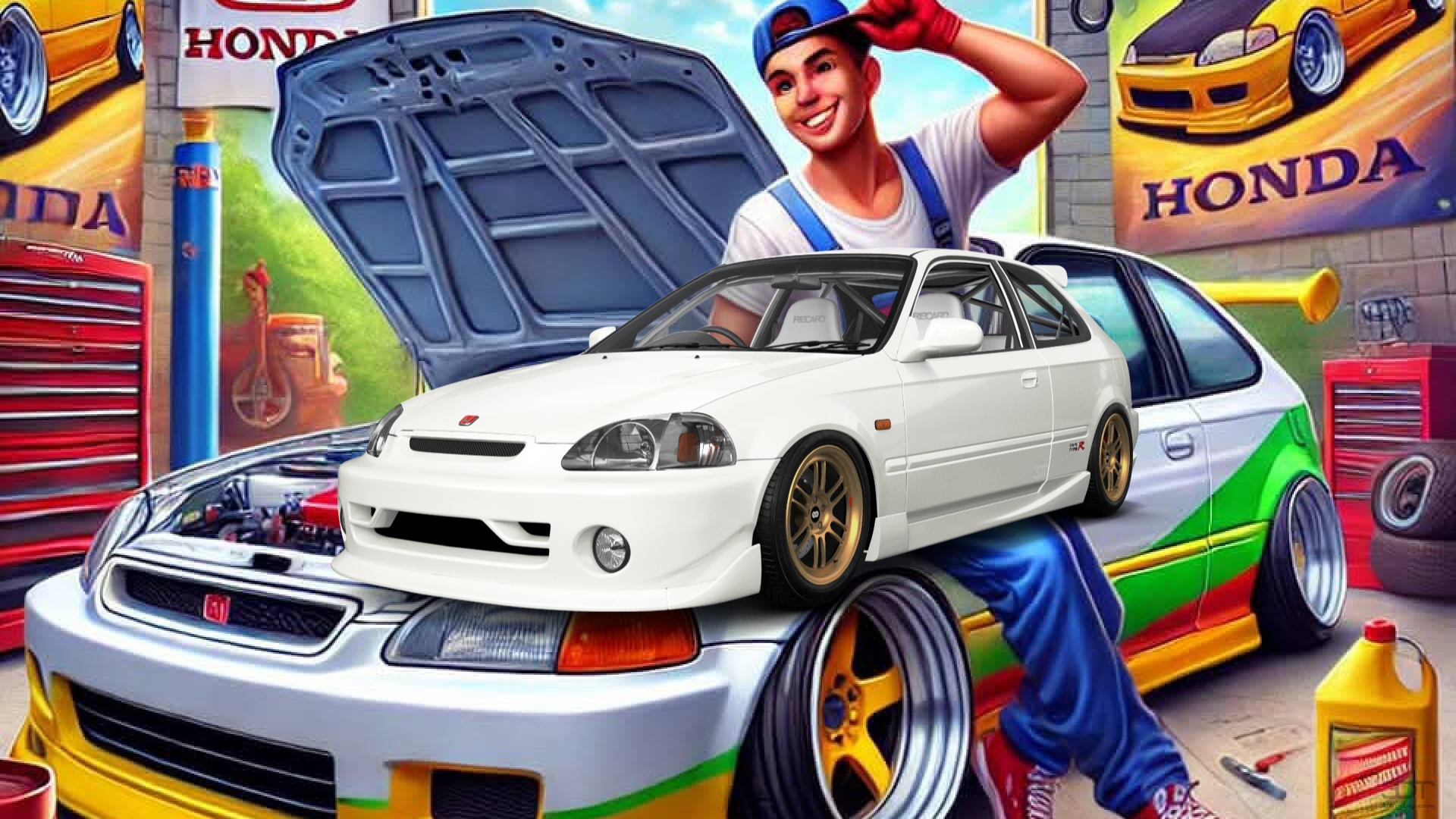Honda Civic 3 Door Hatchback 1997