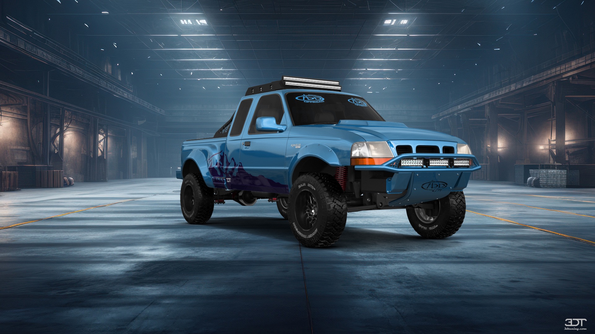 Ford Ranger Flareside 2 Door pickup truck 1998