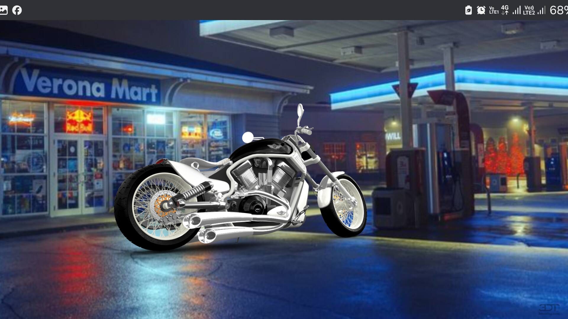 Harley-Davidson Custom Chopper Cruiser 2011