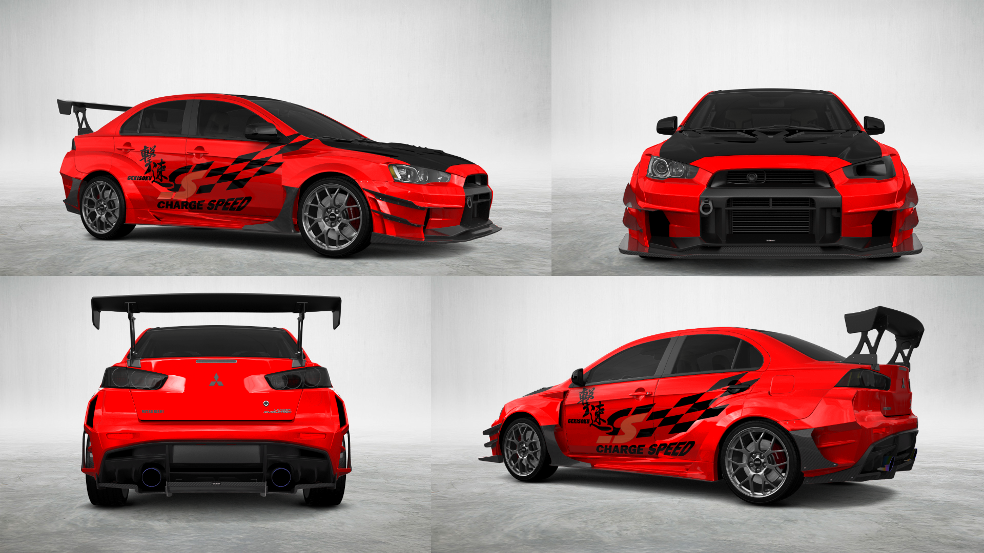 Mitsubishi Lancer Evolution X Sedan 2008