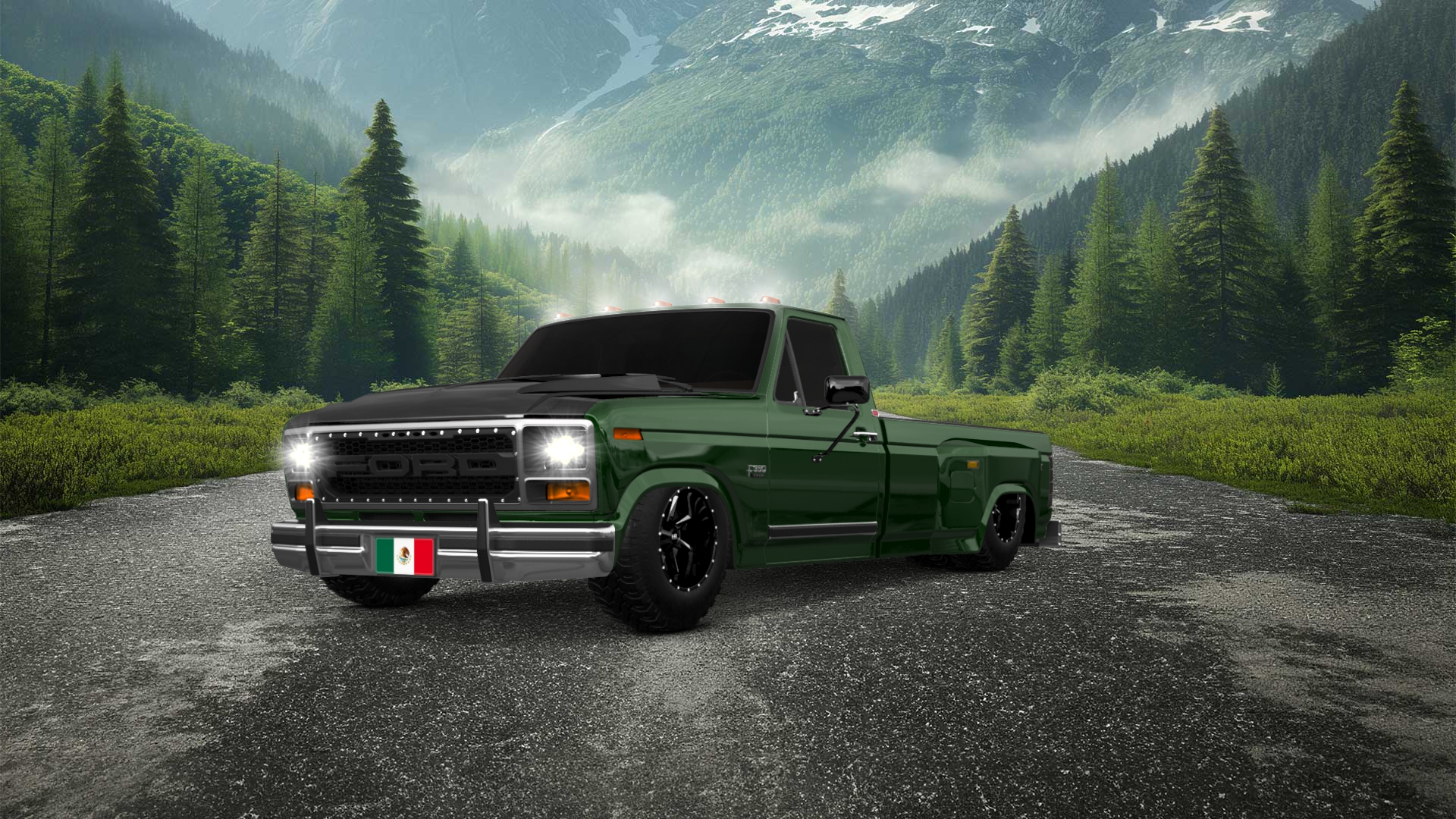 Ford F-350 Dually Regular Cab 2 Door pickup truck 1980