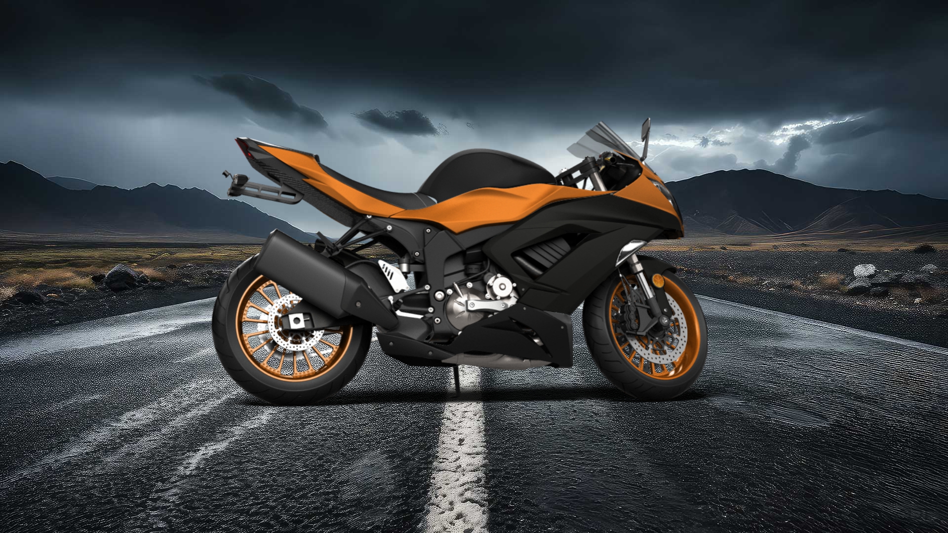 Kawasaki Ninja ZX 6R Sport Bike 2015