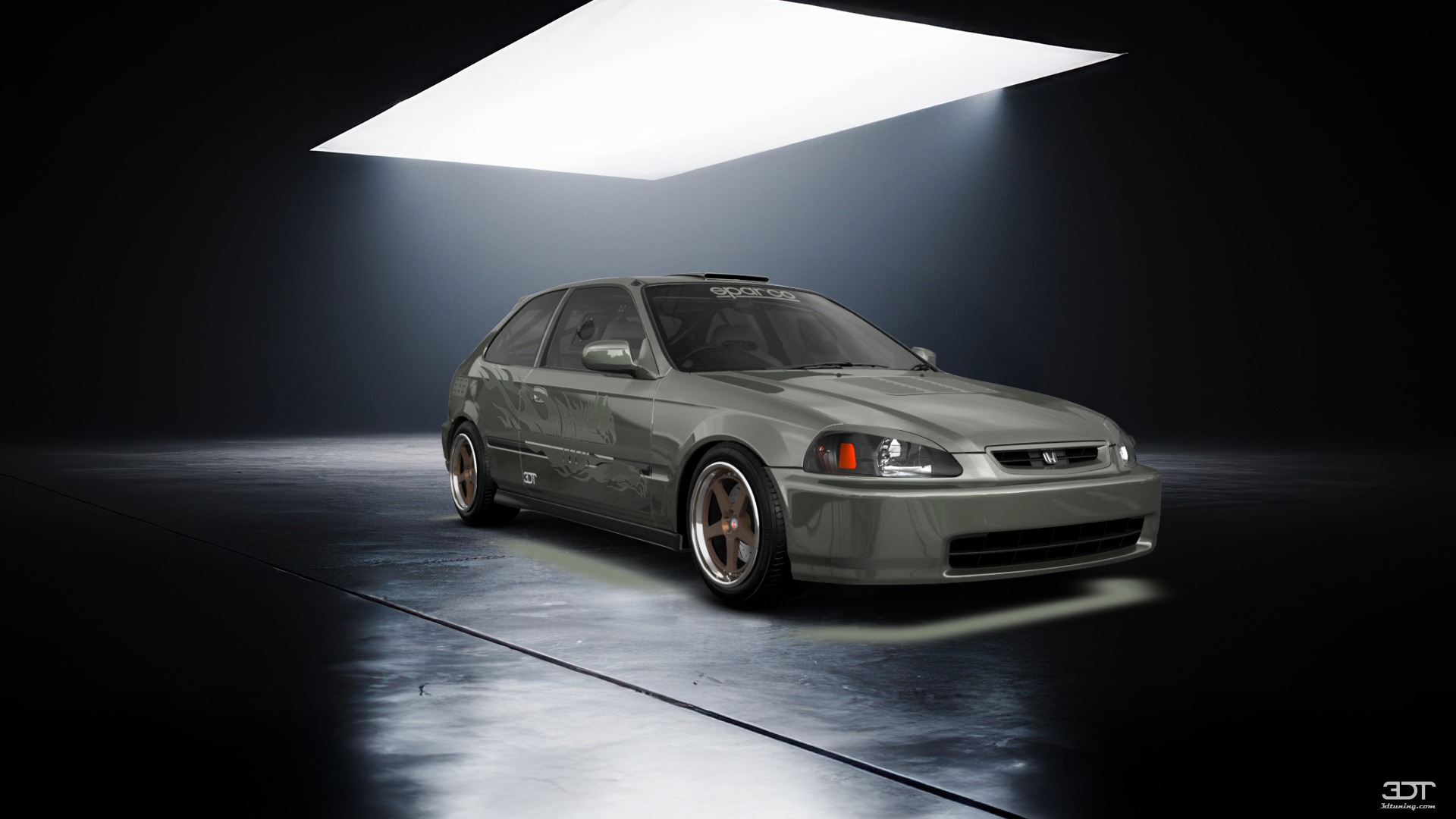 Honda Civic 3 Door Hatchback 1997 tuning