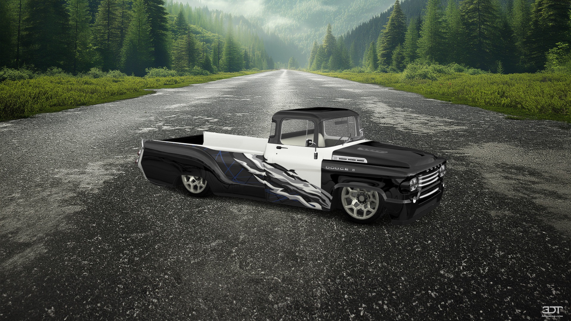 Tuning Dodge C series 2 Door pickup truck 1958