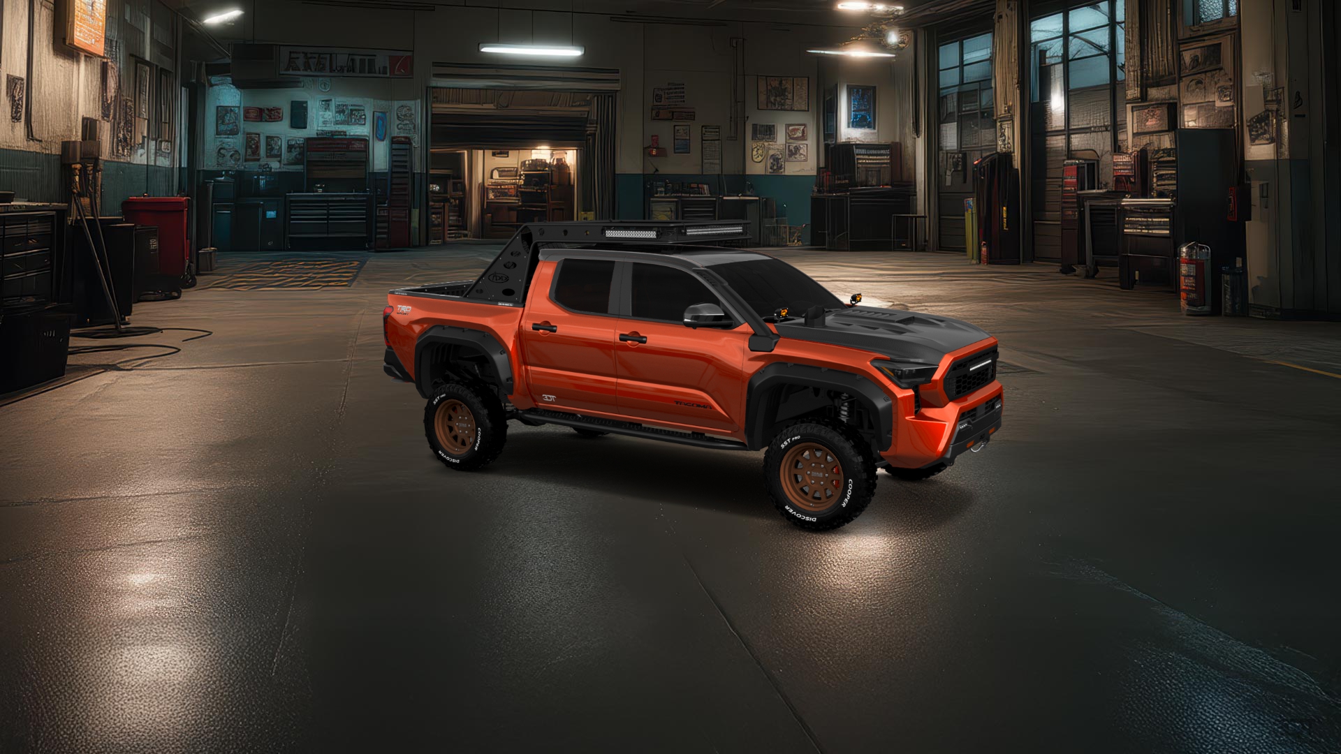 Toyota Tacoma Crew Cab 4 Door pickup truck 2024 tuning