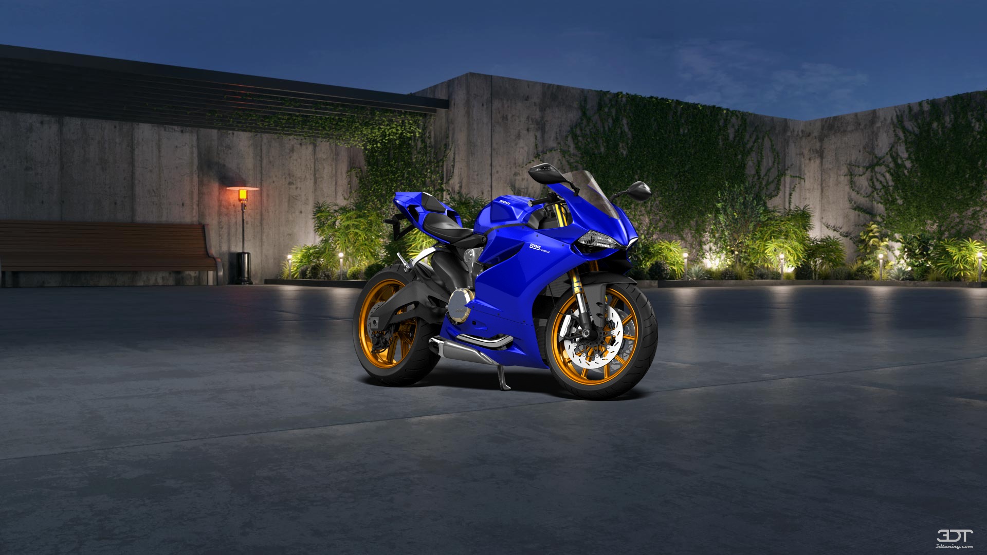 Ducati 899 Panigale Sport Bike 2015 tuning