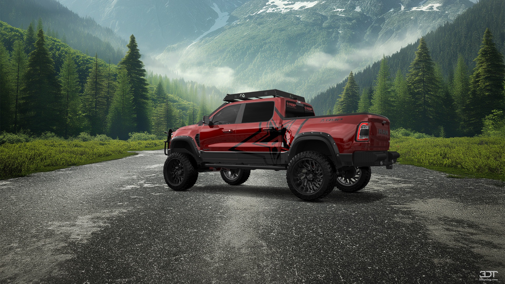 Dodge Ram 1500 TRX 4 Door pickup truck 2021