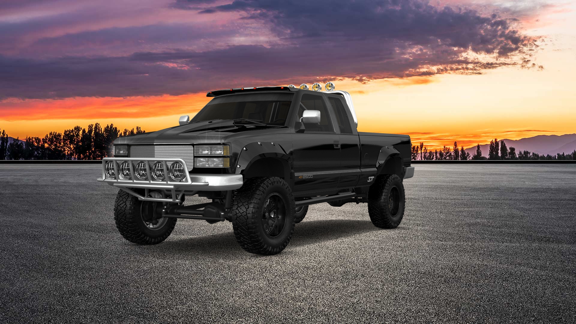Chevrolet K2500 Extended Cab Pickup 1989