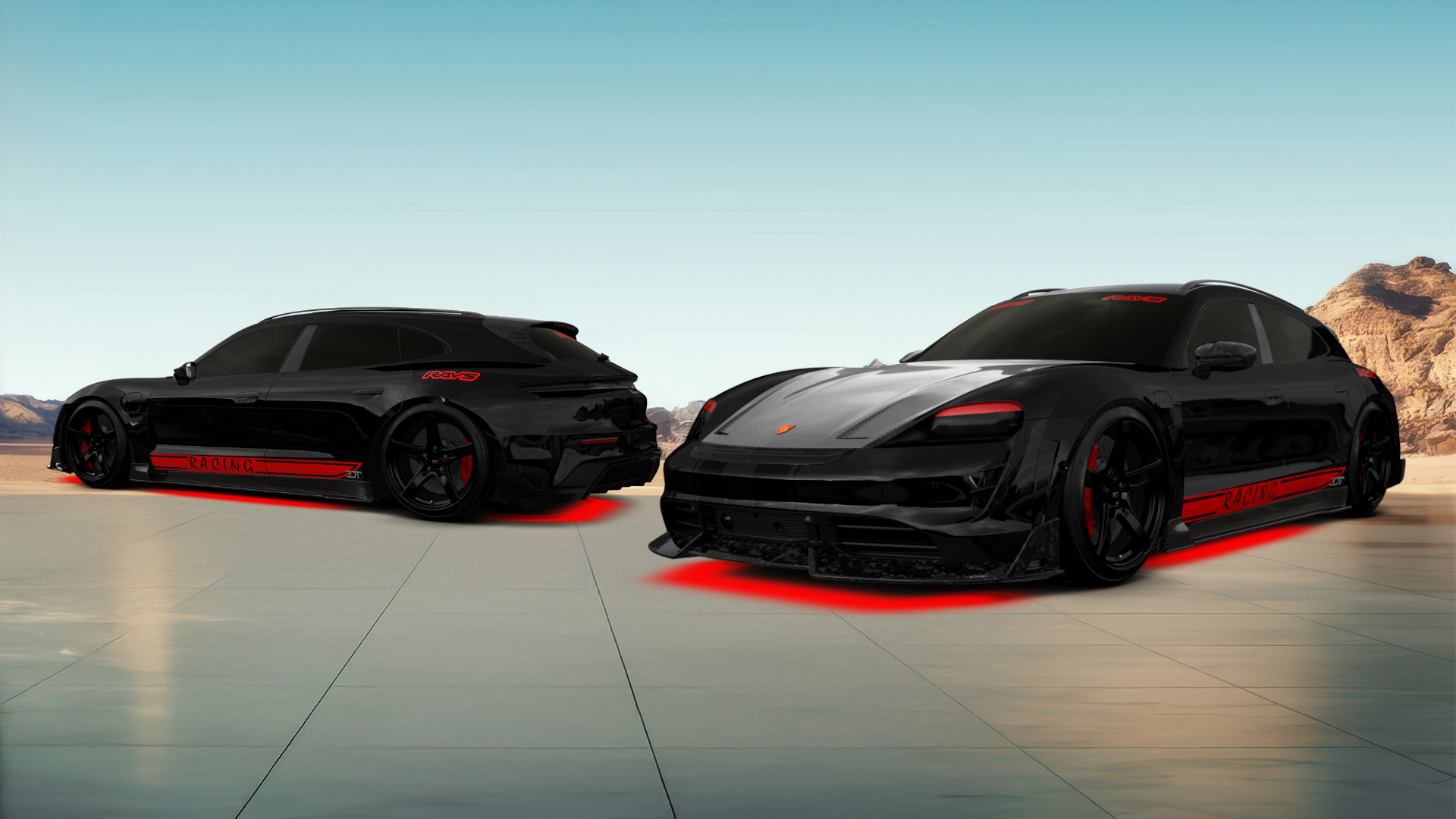 Porsche Taycan Sport Turismo Shooting Brake 2019 tuning