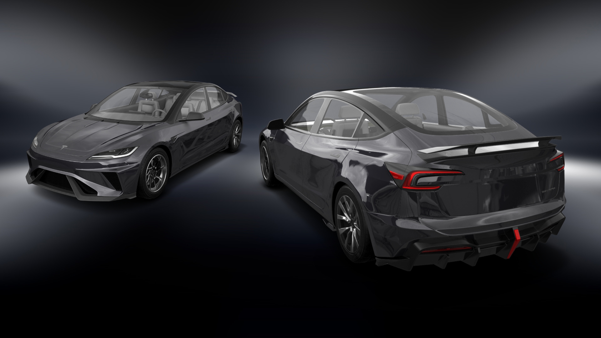 Tesla Model 3 4 Door Saloon 2023 tuning